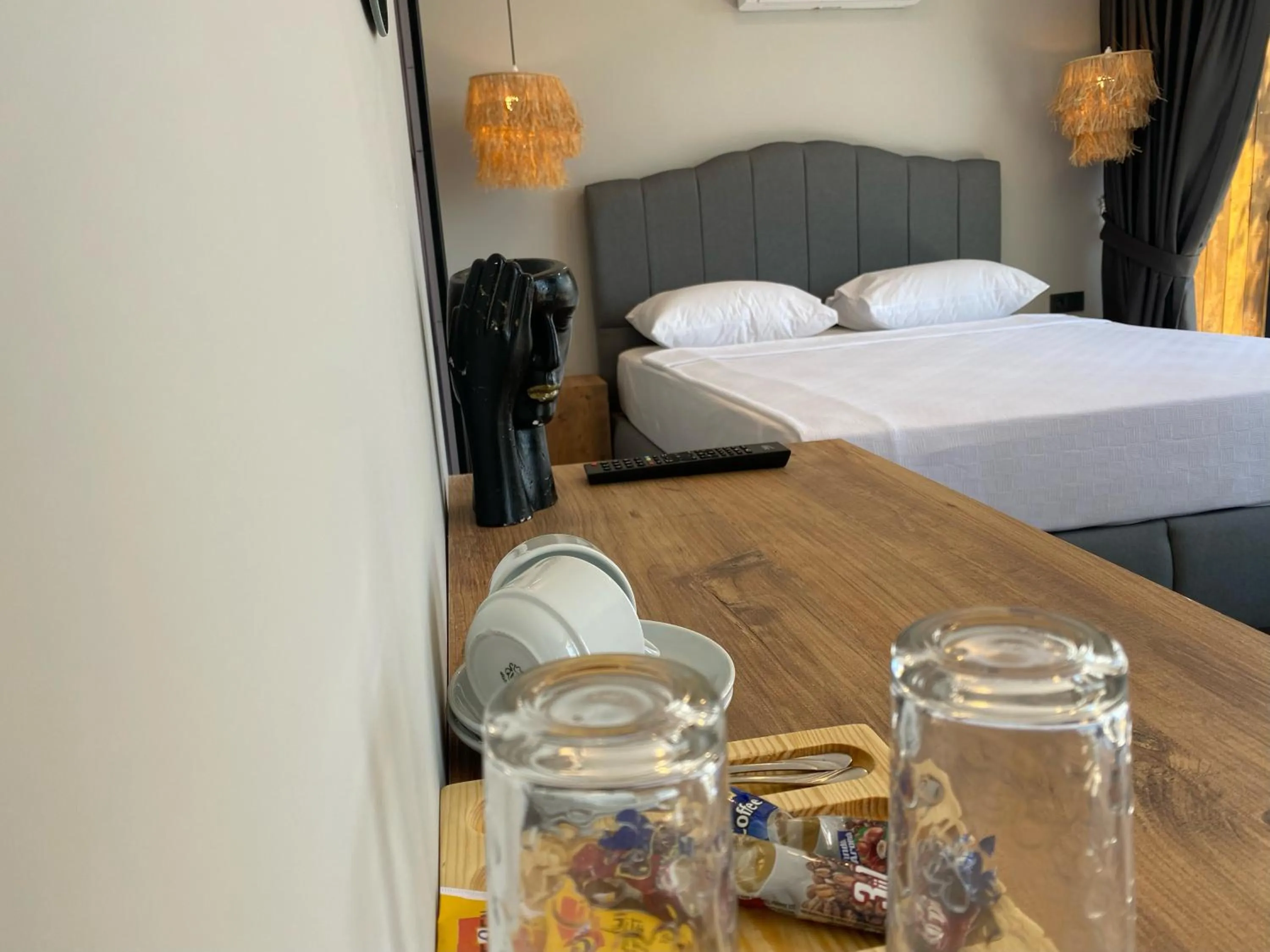 Bed in Castle Boutique Hotel Alanya