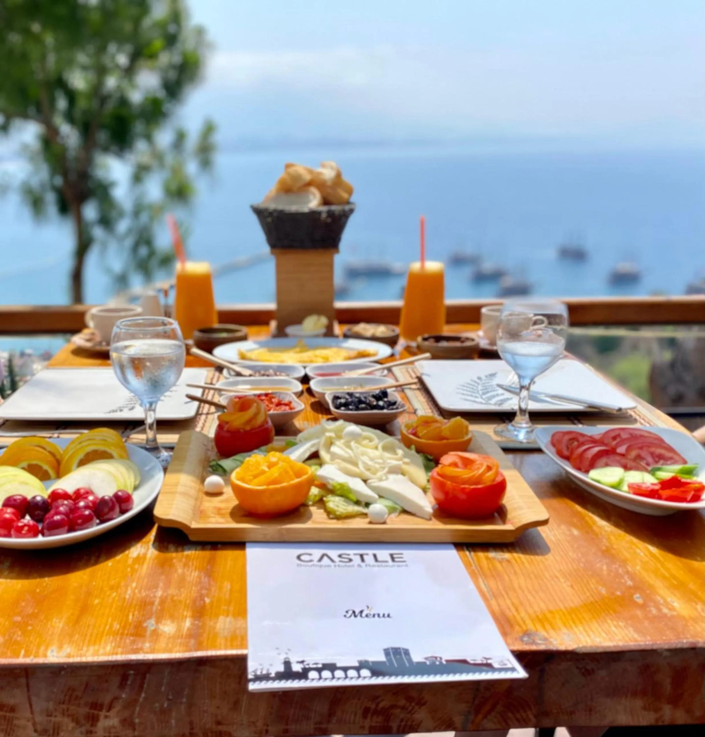 Breakfast in Castle Boutique Hotel Alanya