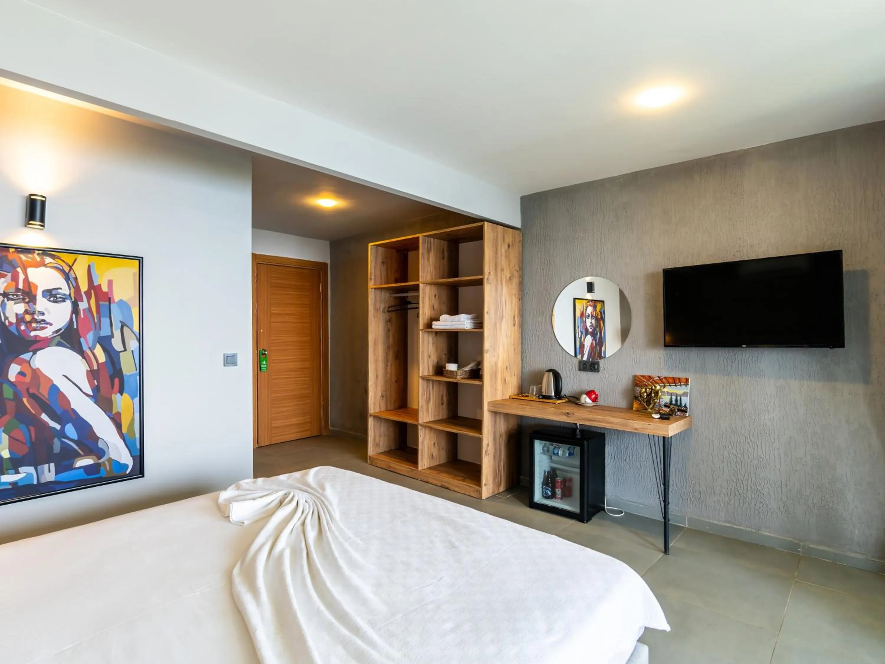 Bed in Castle Boutique Hotel Alanya