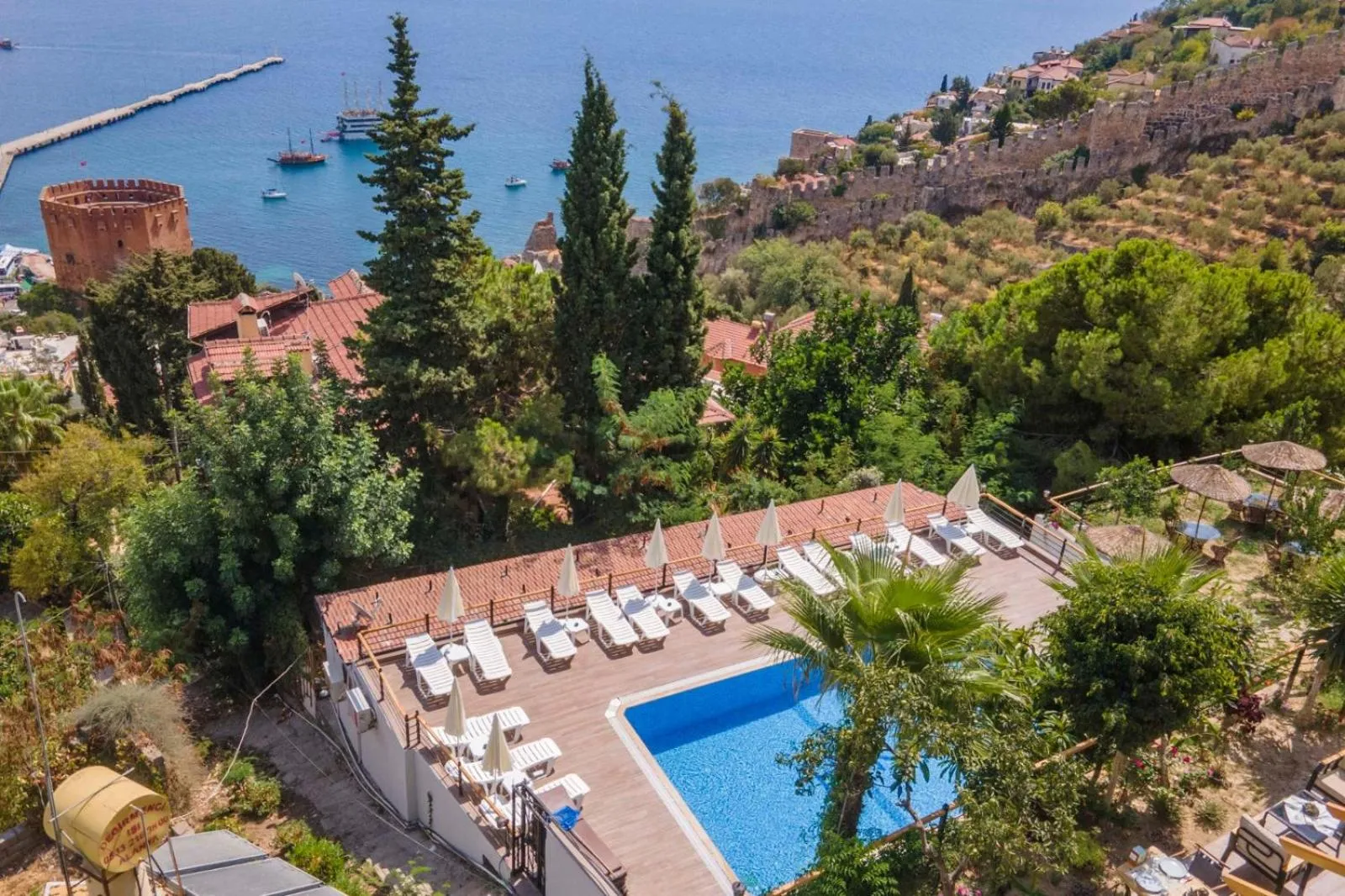 Landmark view in Castle Boutique Hotel Alanya