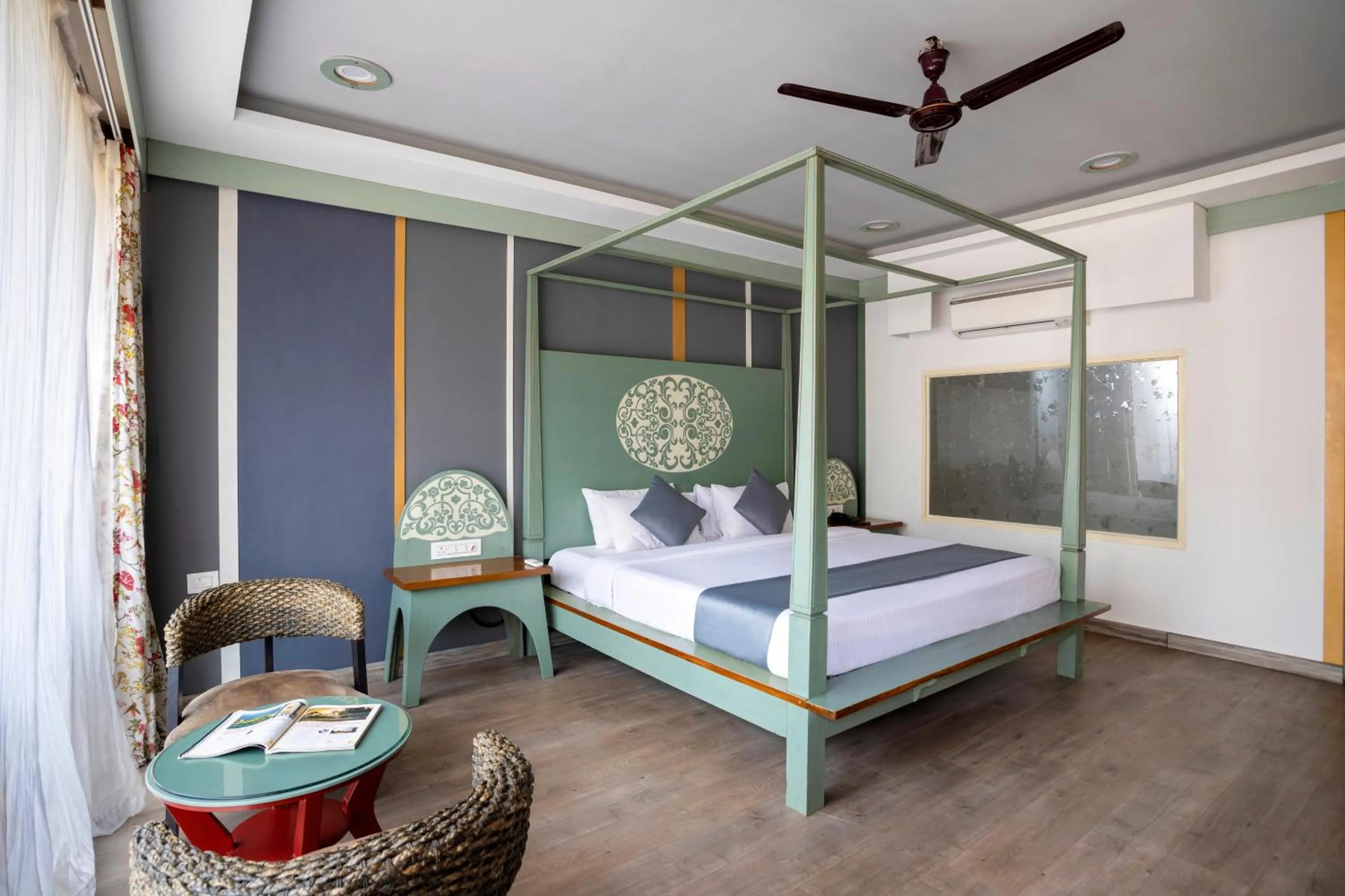 Bed in Koko Maya by Stone Wood Comfort