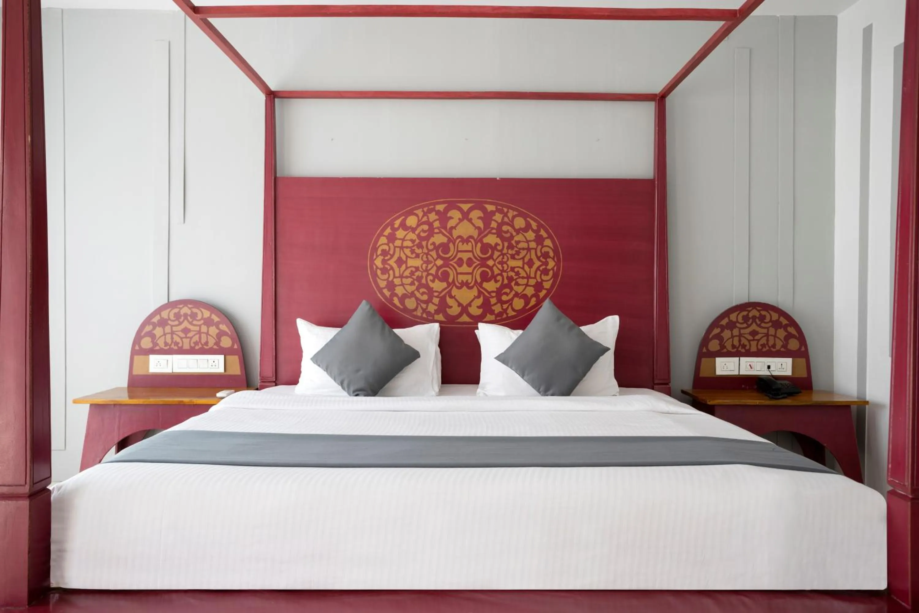 Bed in Koko Maya by Stone Wood Comfort