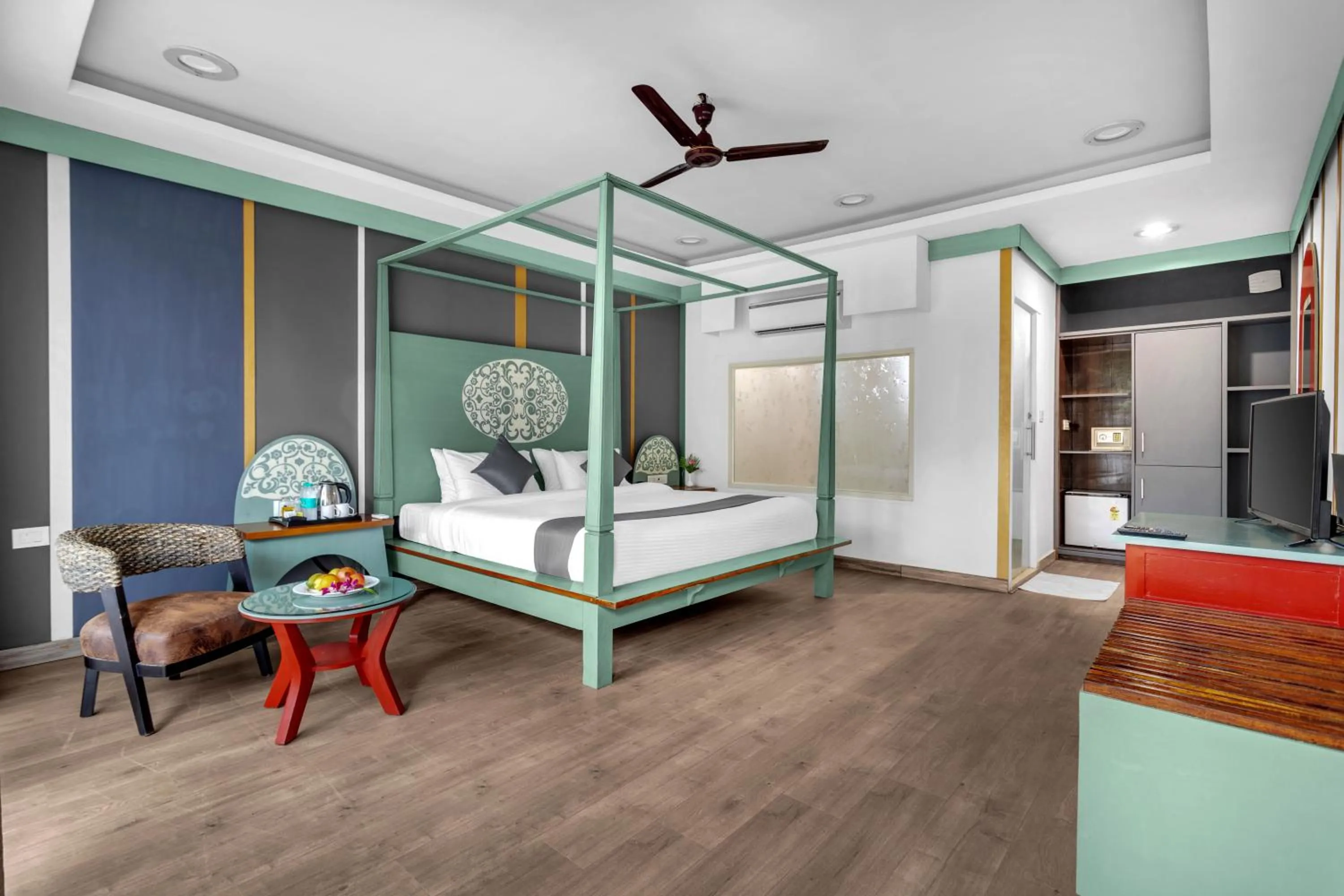 Bed in Koko Maya by Stone Wood Comfort