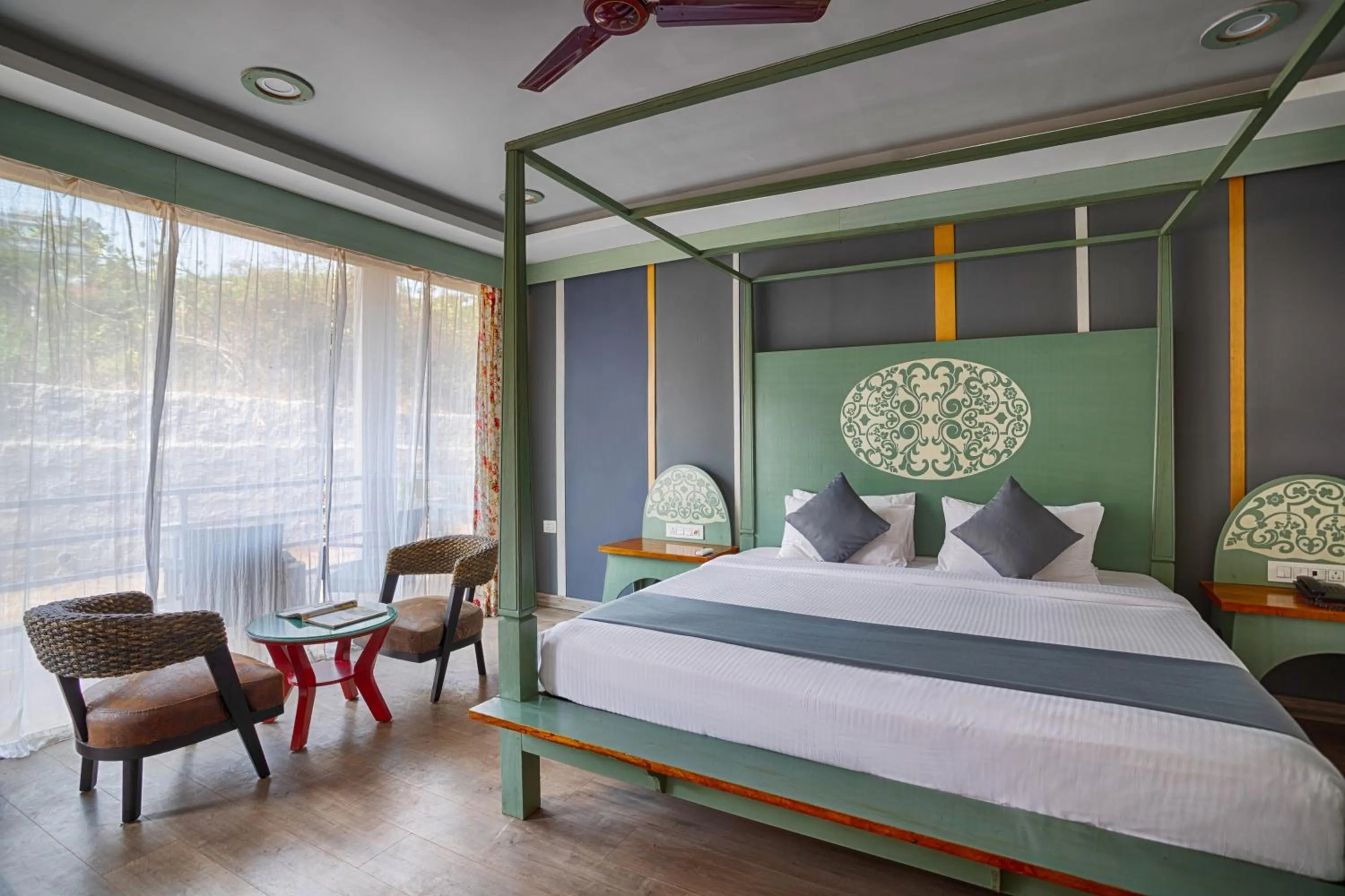 Bed in Koko Maya by Stone Wood Comfort