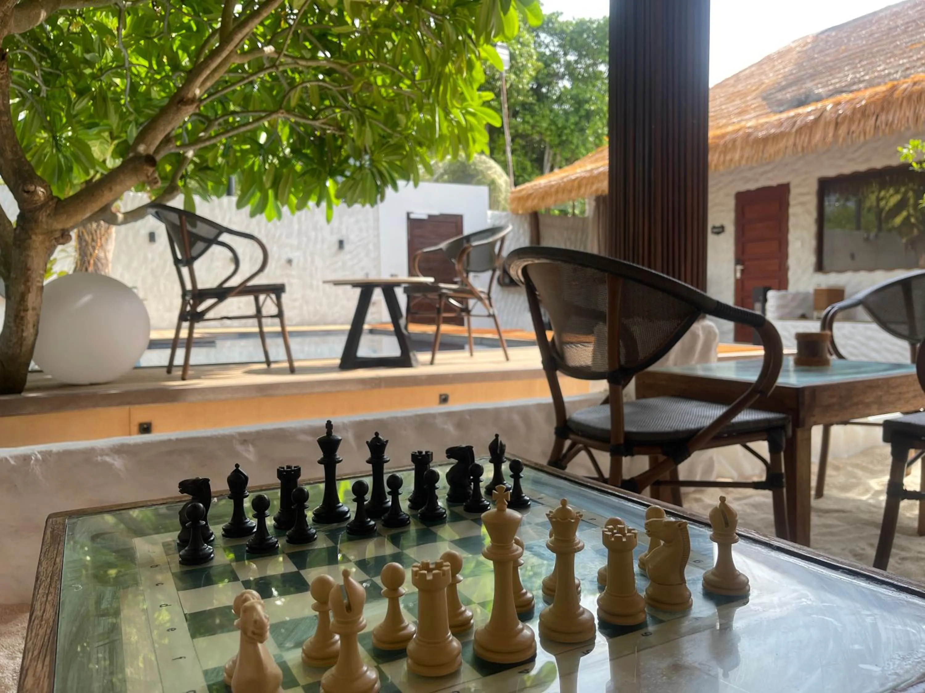 Game Room in Atholhu Residence