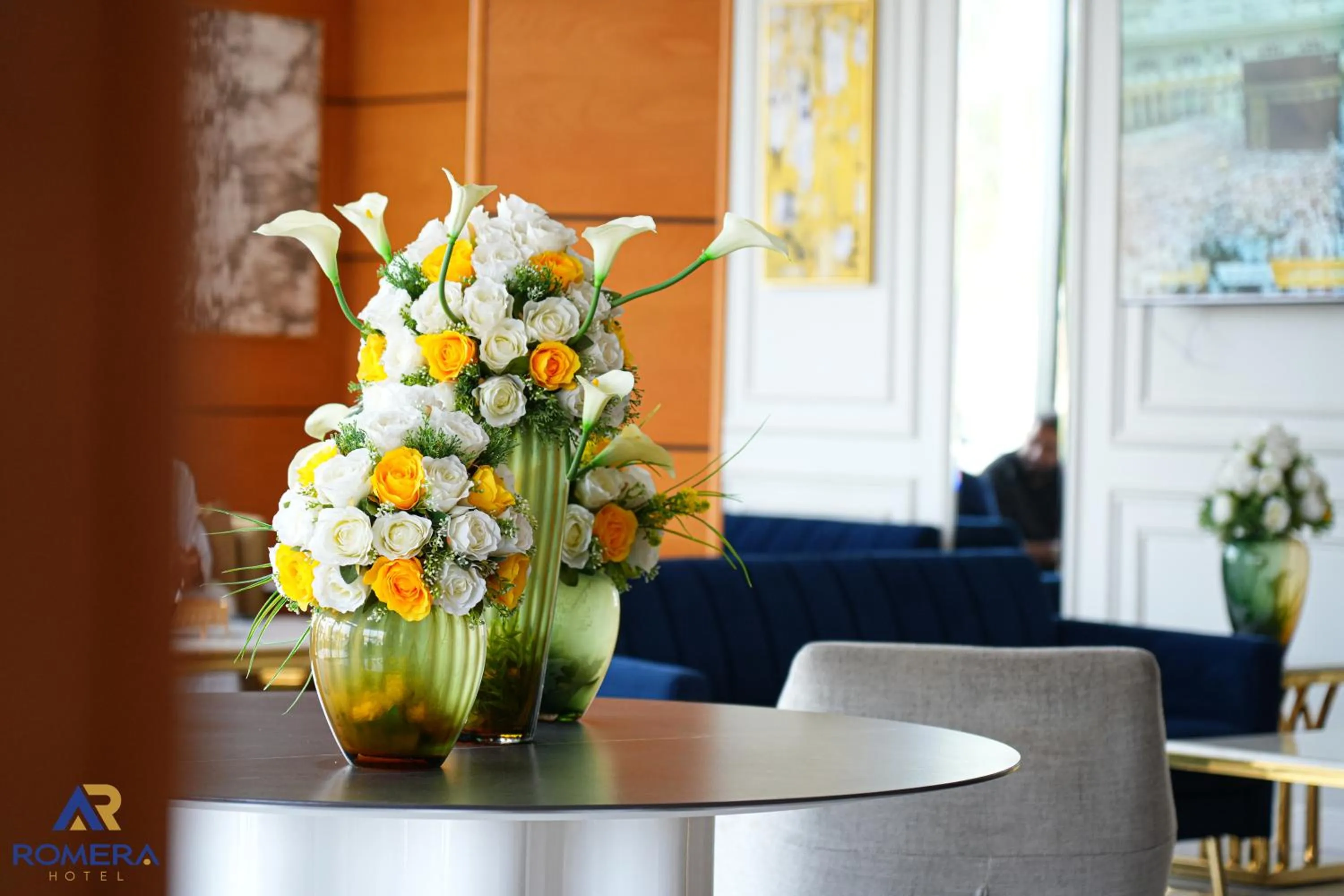 Lobby or reception in Romera Hotel