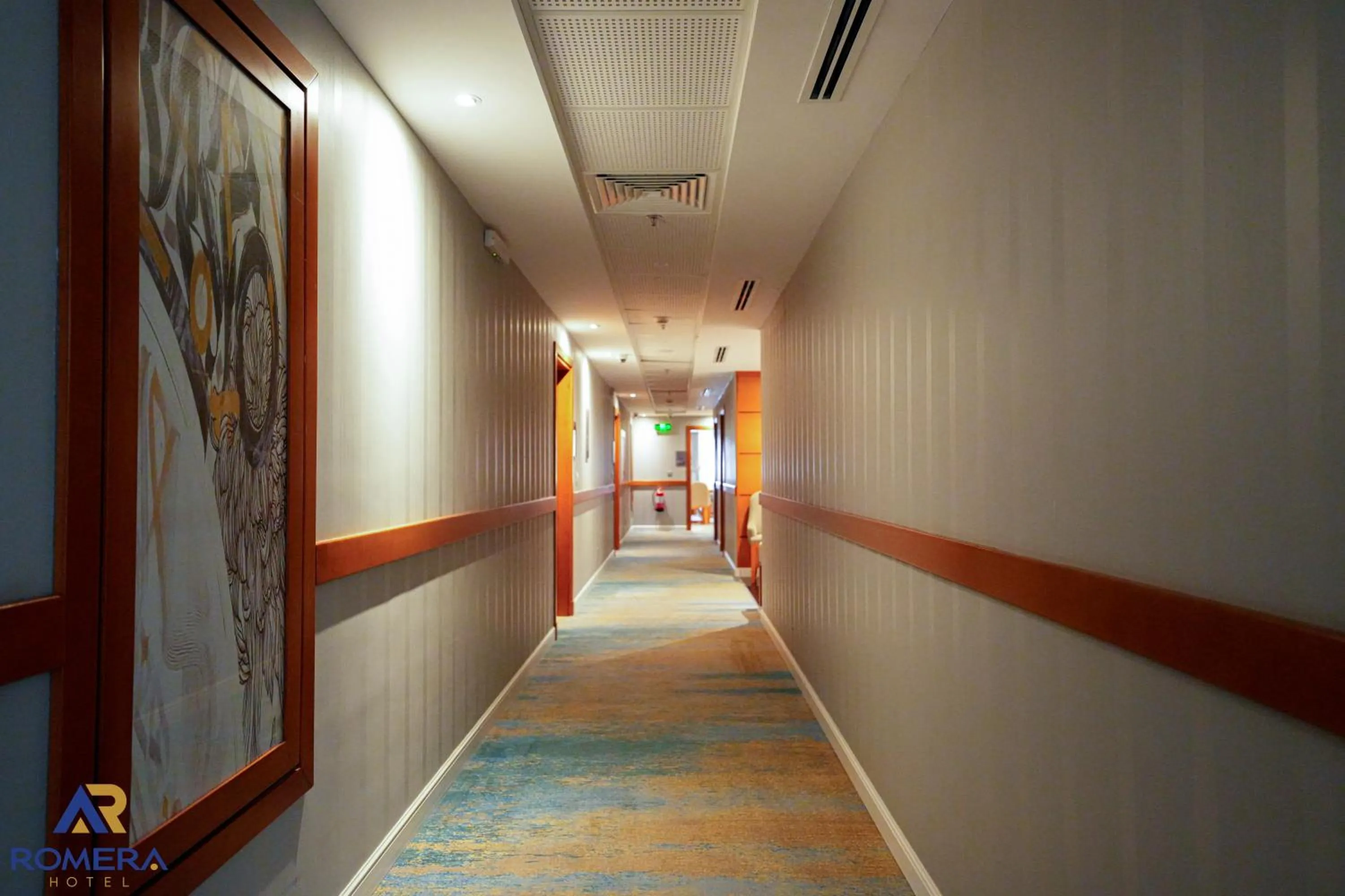 Floor plan in Romera Hotel