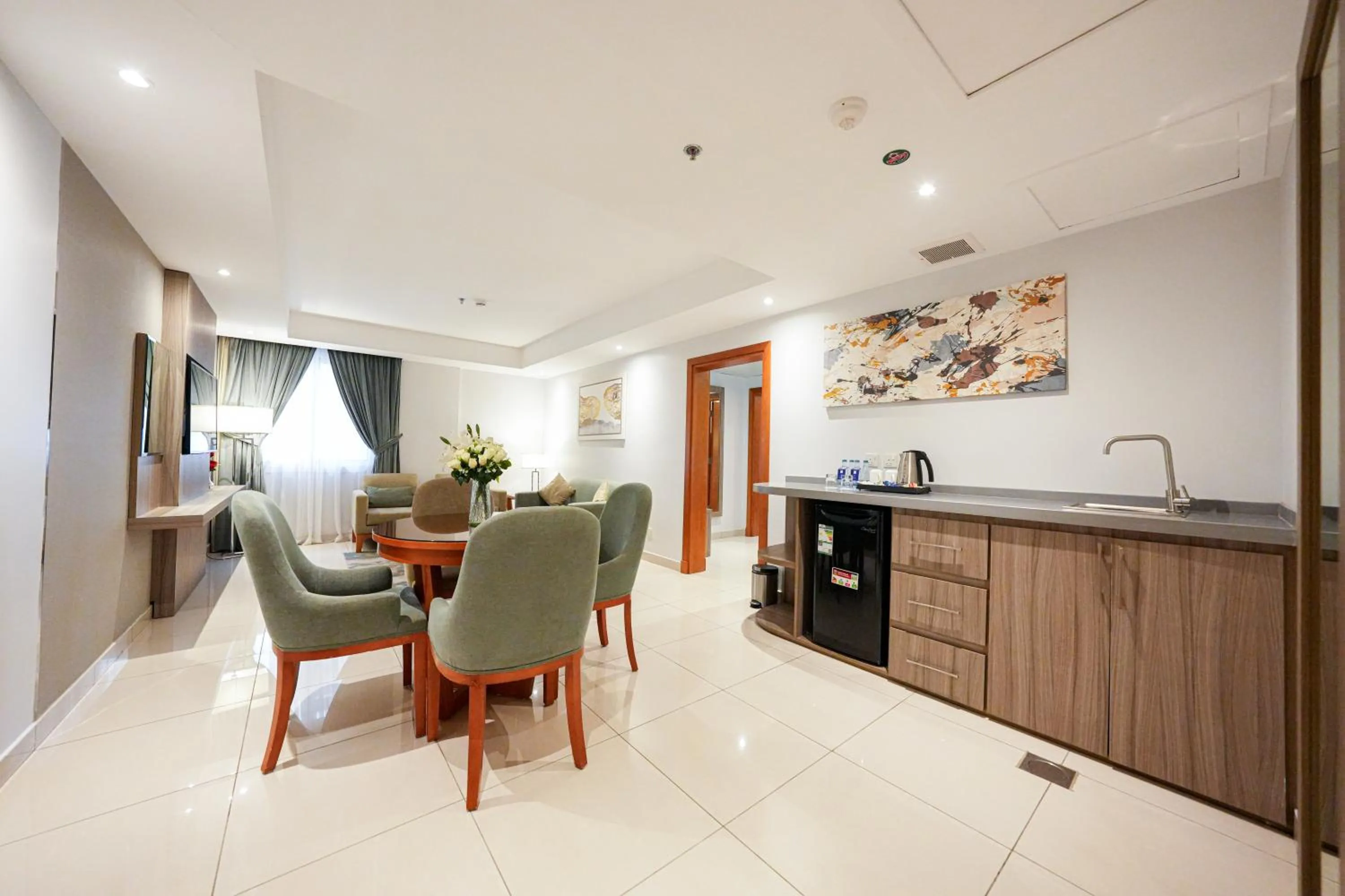 Living room in Romera Hotel