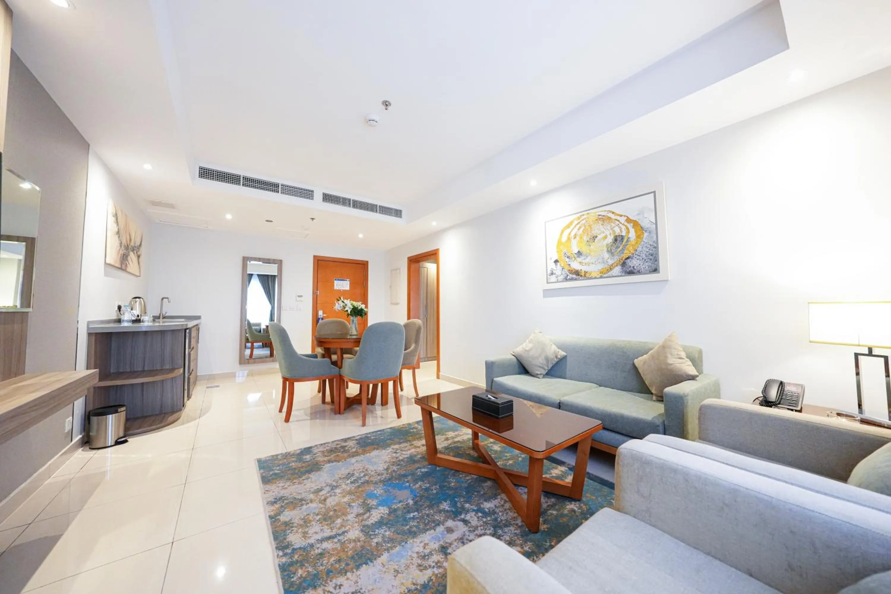 Living room in Romera Hotel