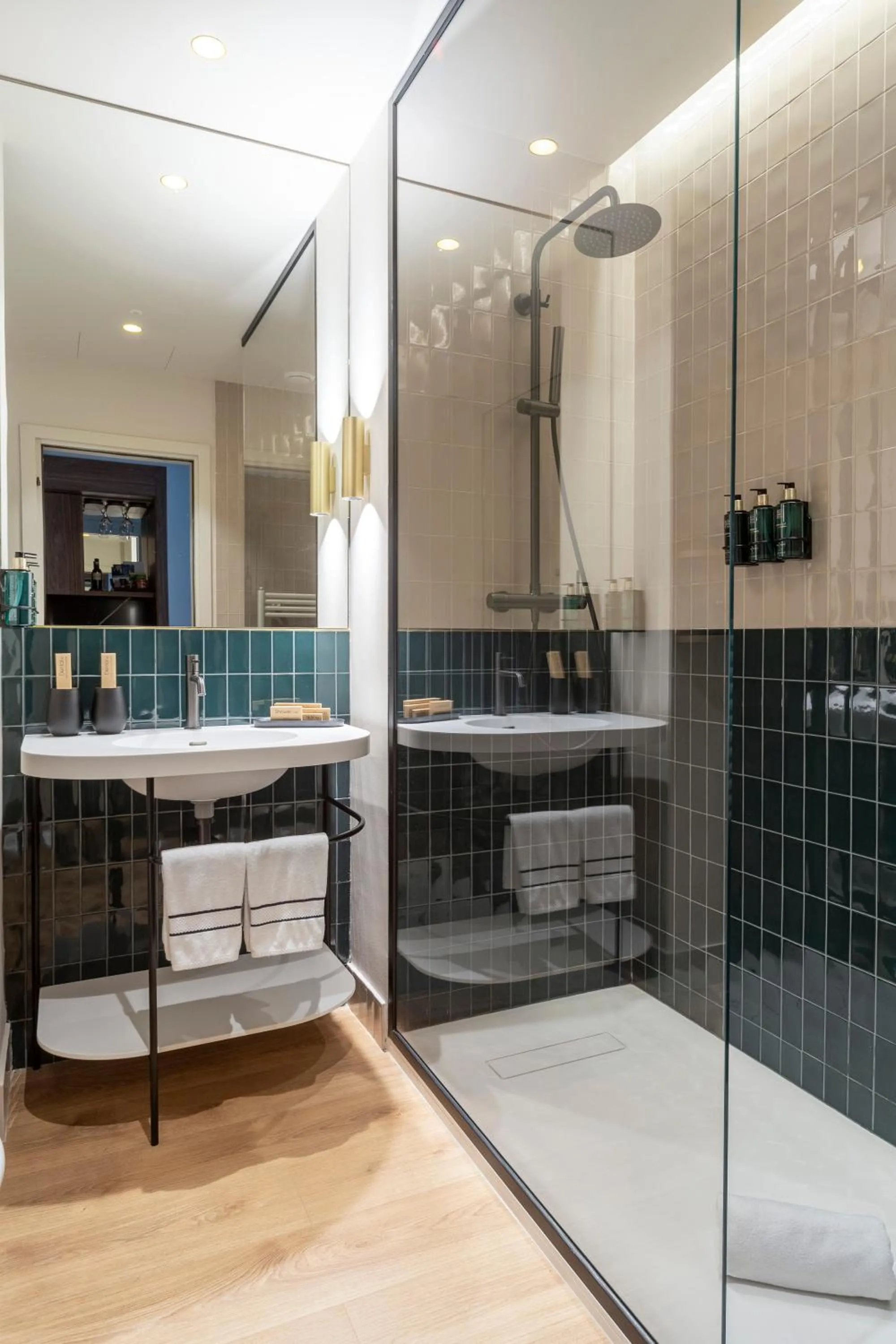 Bathroom in Meliá Milano