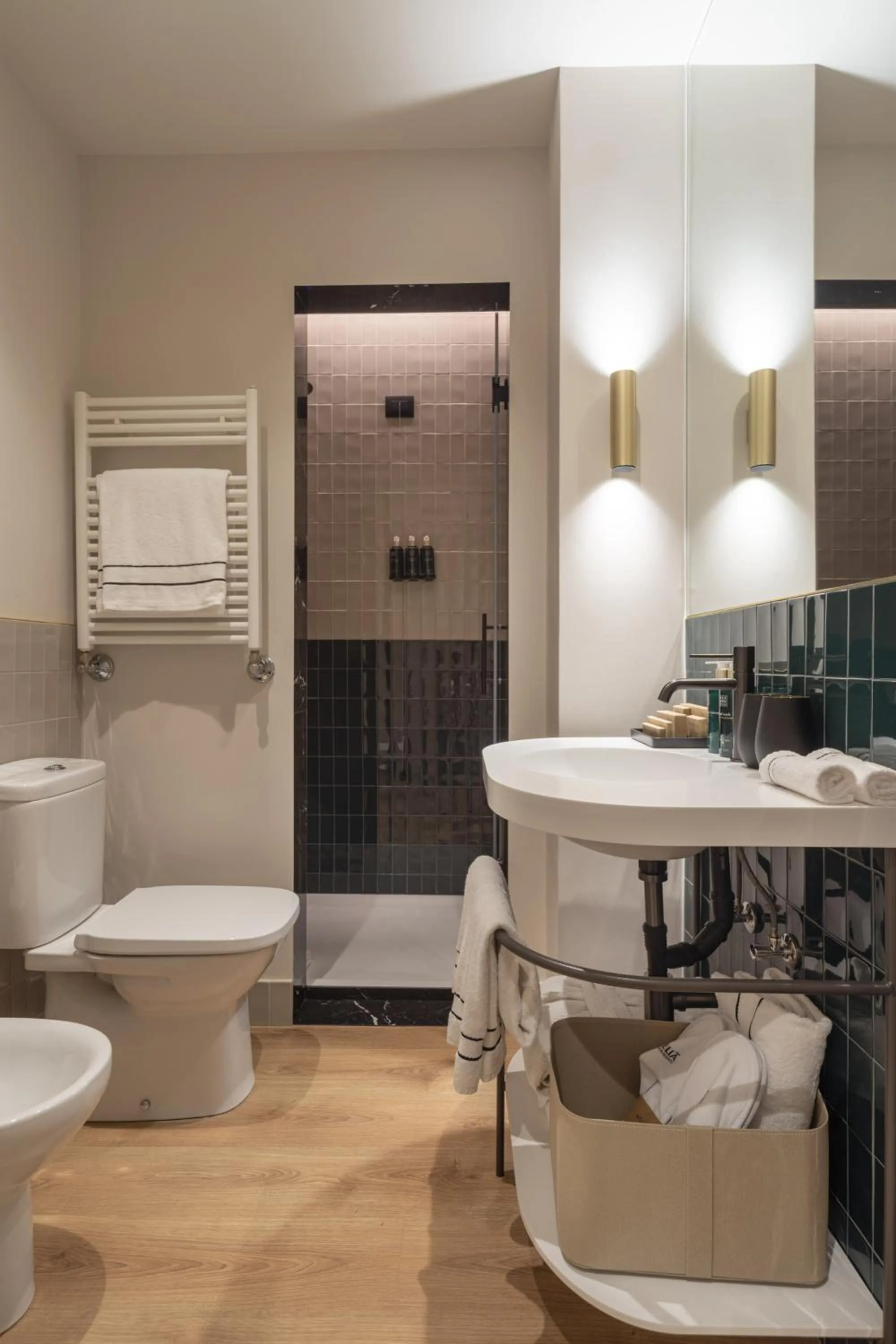 Bathroom in Meliá Milano