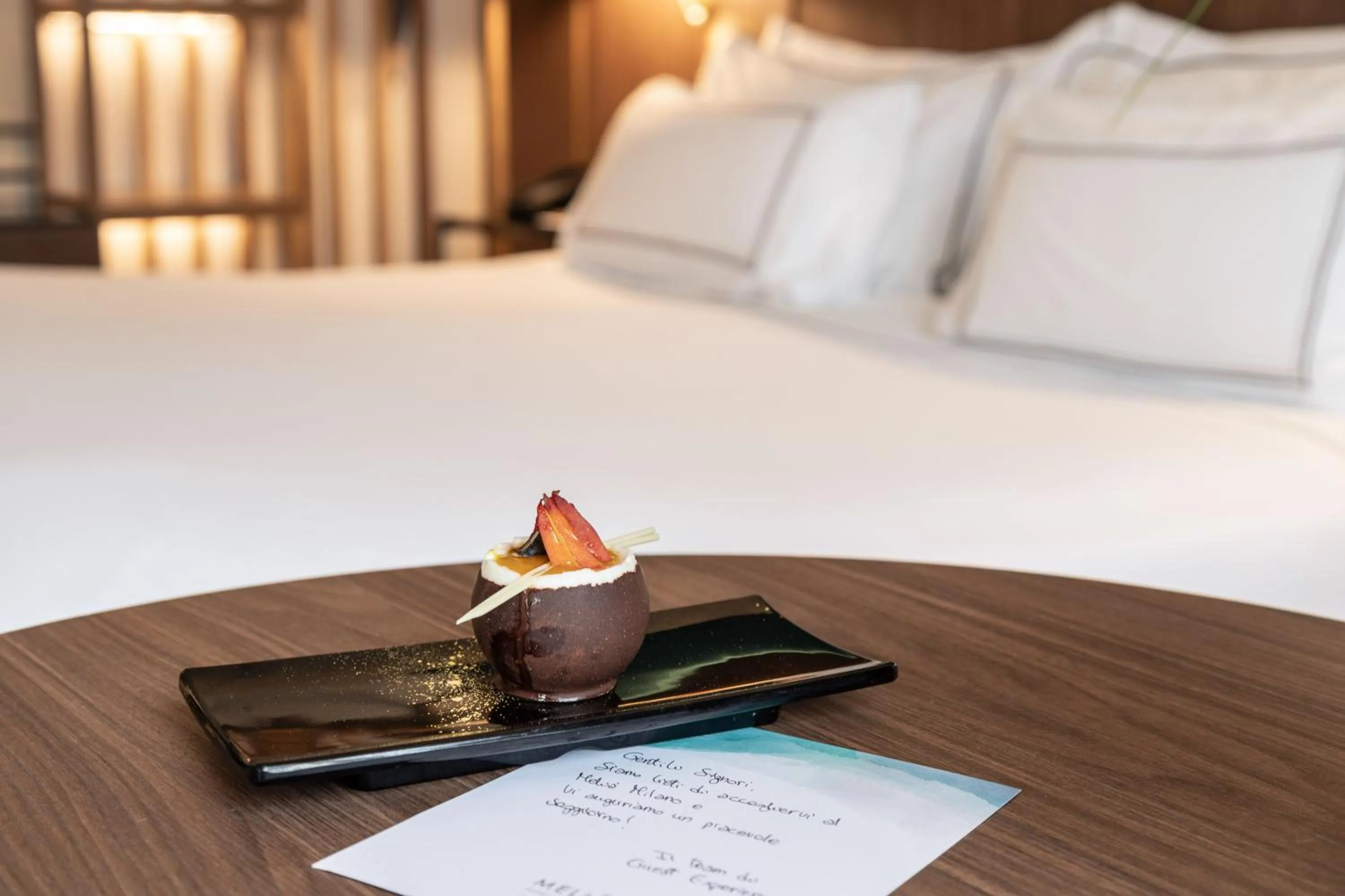 Bed in Meliá Milano