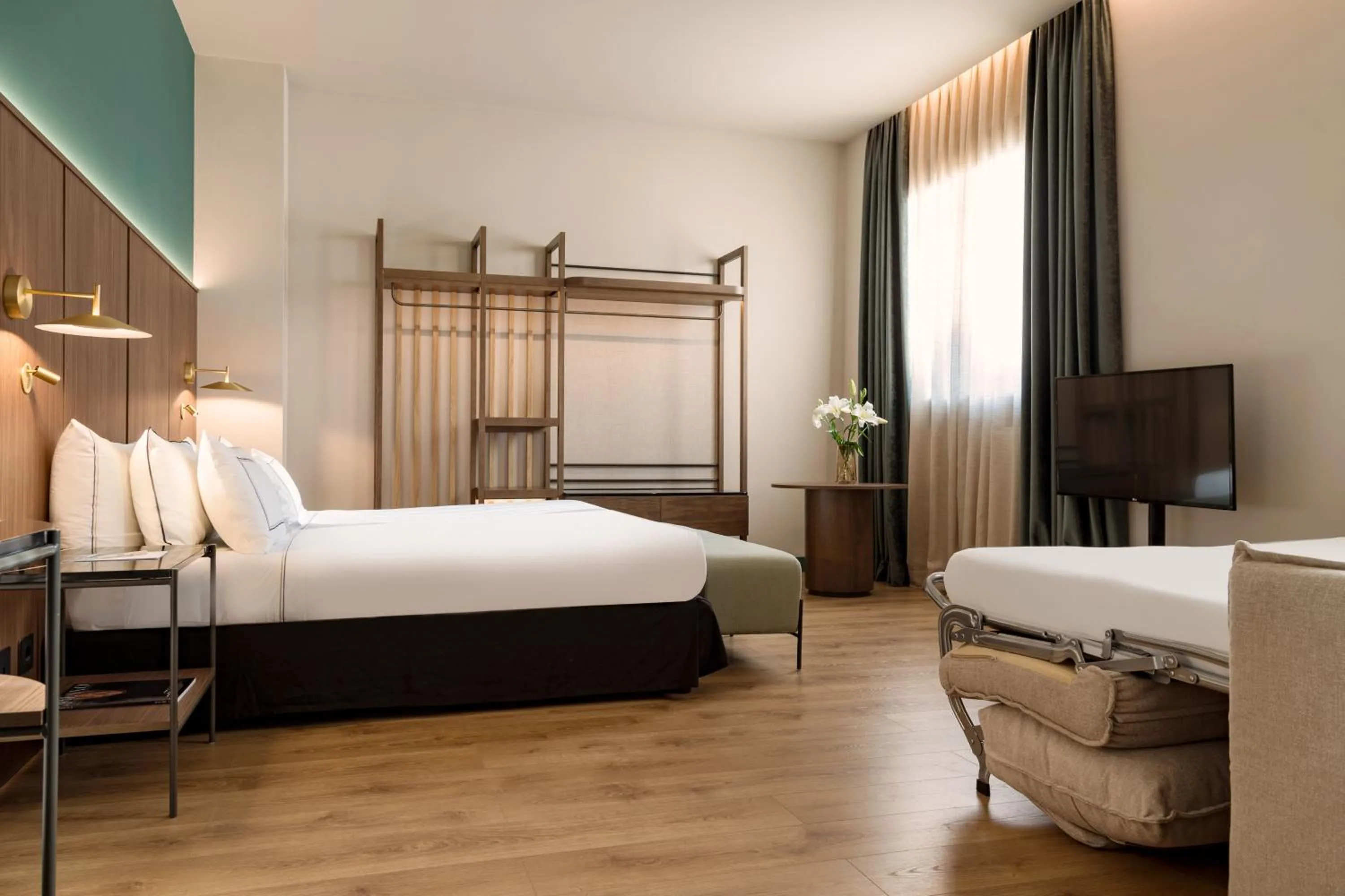 Bed in Meliá Milano