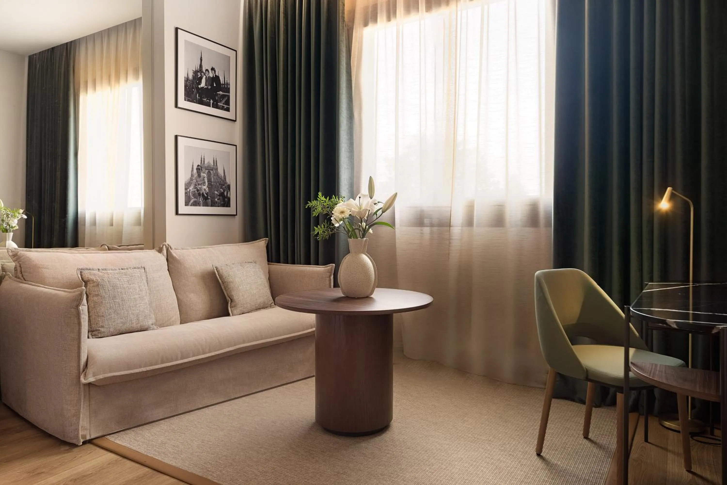 Living room in Meliá Milano