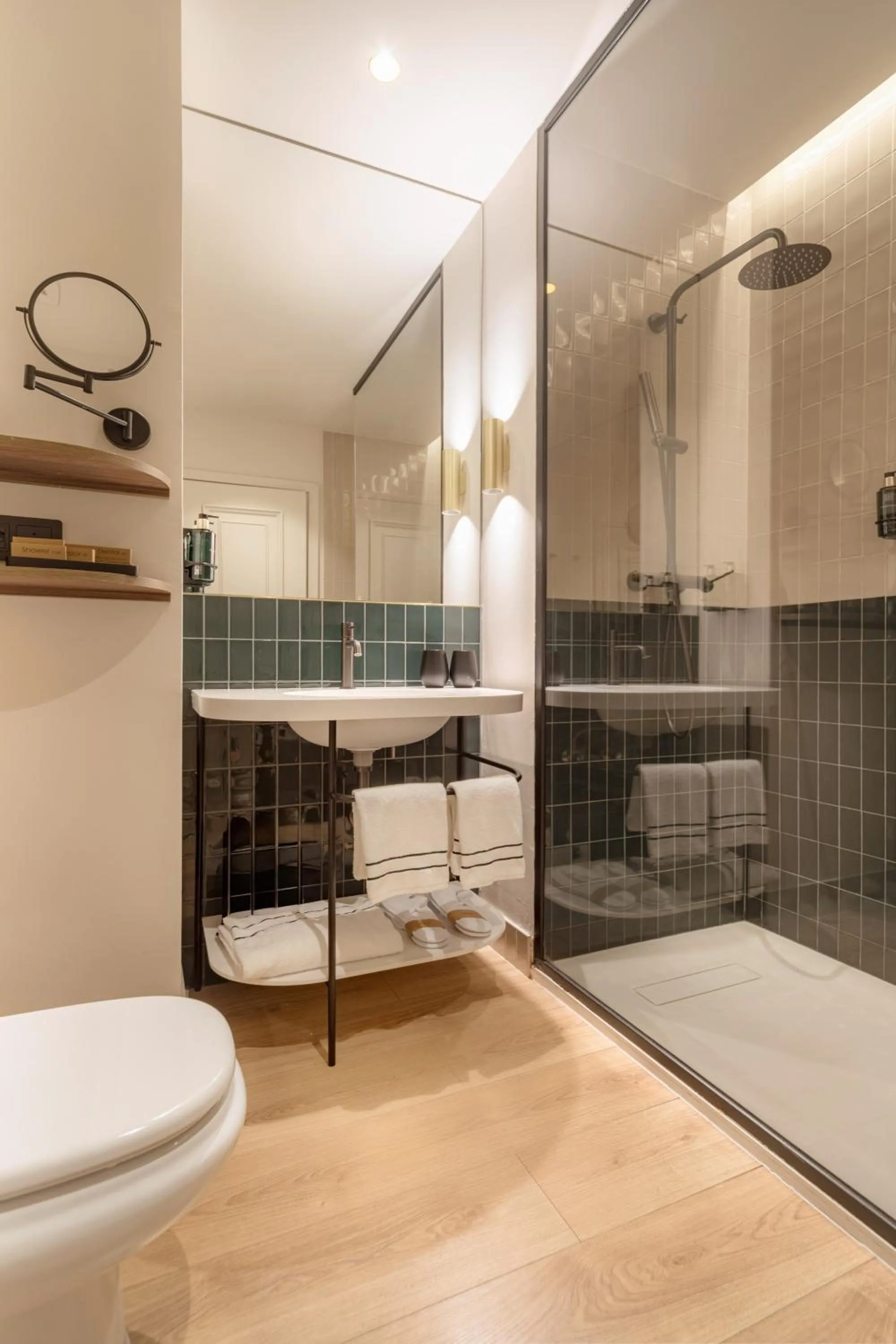 Shower in Meliá Milano