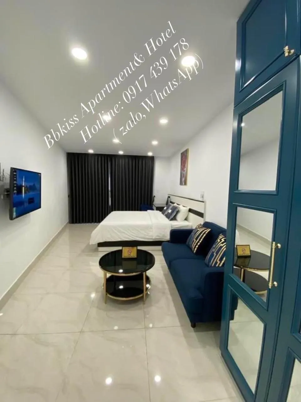 Bed in BBKISS Apartments & Hotel