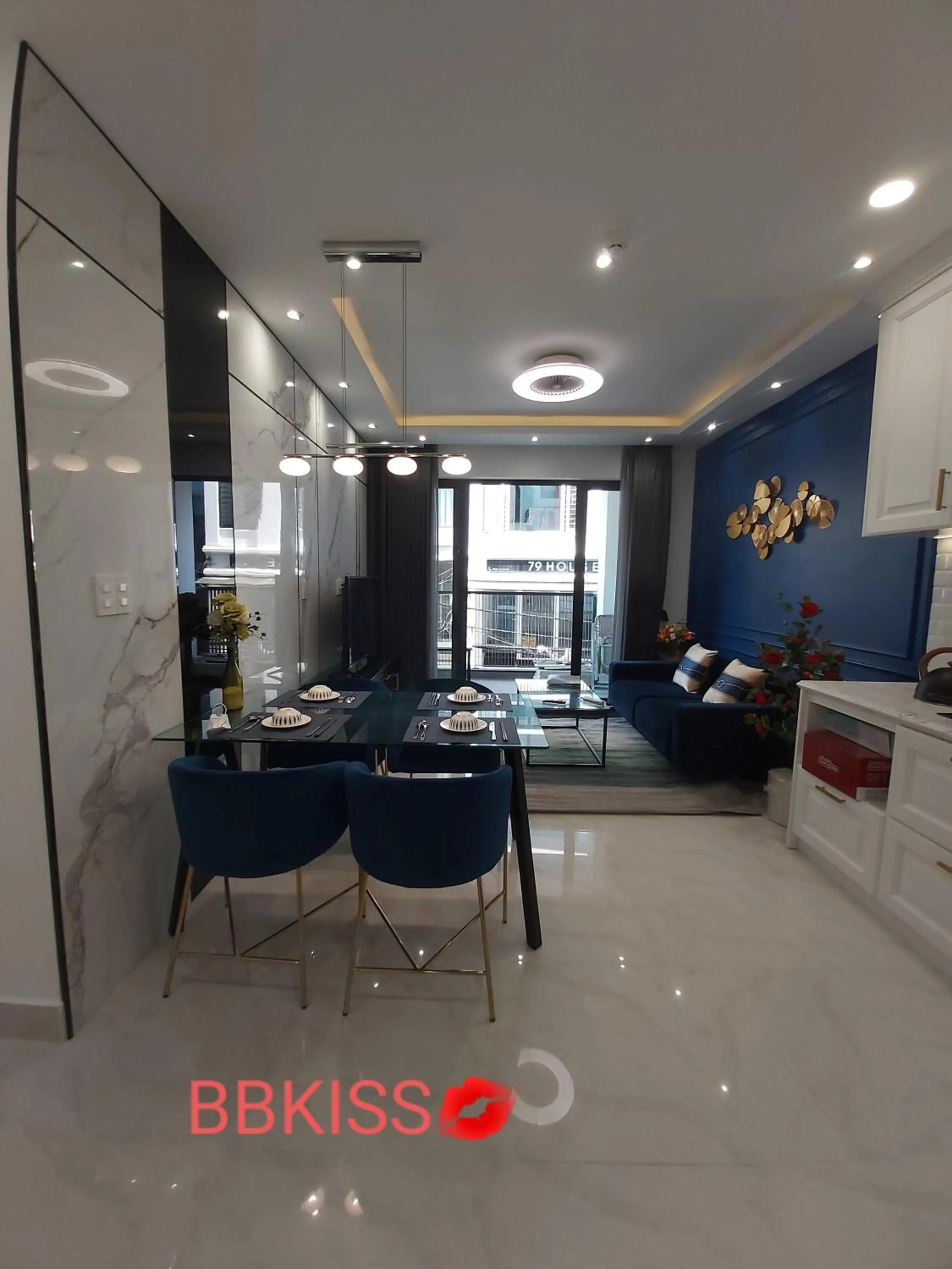 Living room in BBKISS Apartments & Hotel