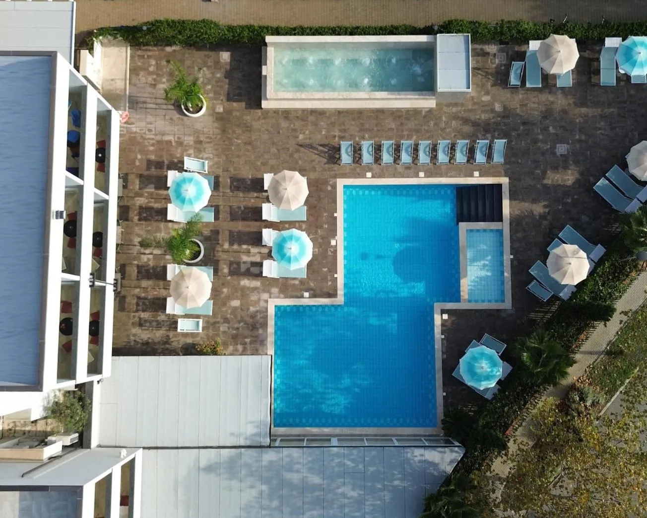 Bird's eye view in Golden Hotel