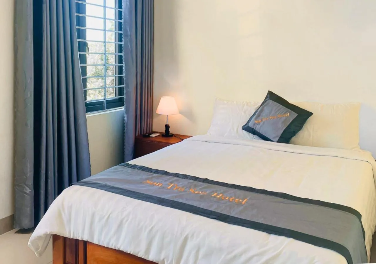 Bed in Sontra Sea Hotel