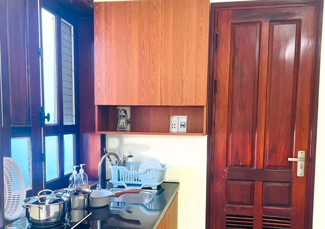 Kitchen or kitchenette in Sontra Sea Hotel