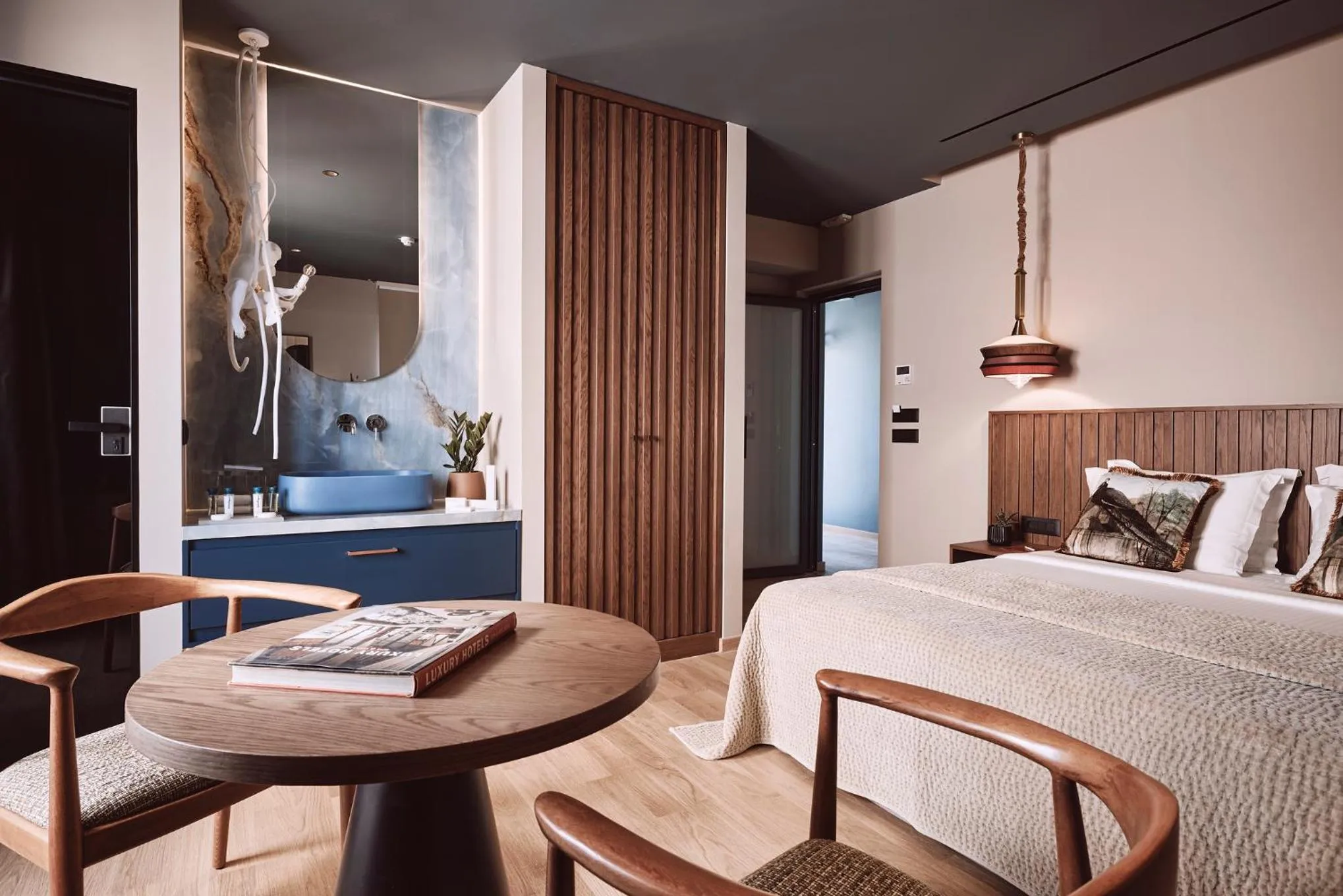 Bed in Cama Luxury Suites Glyfada