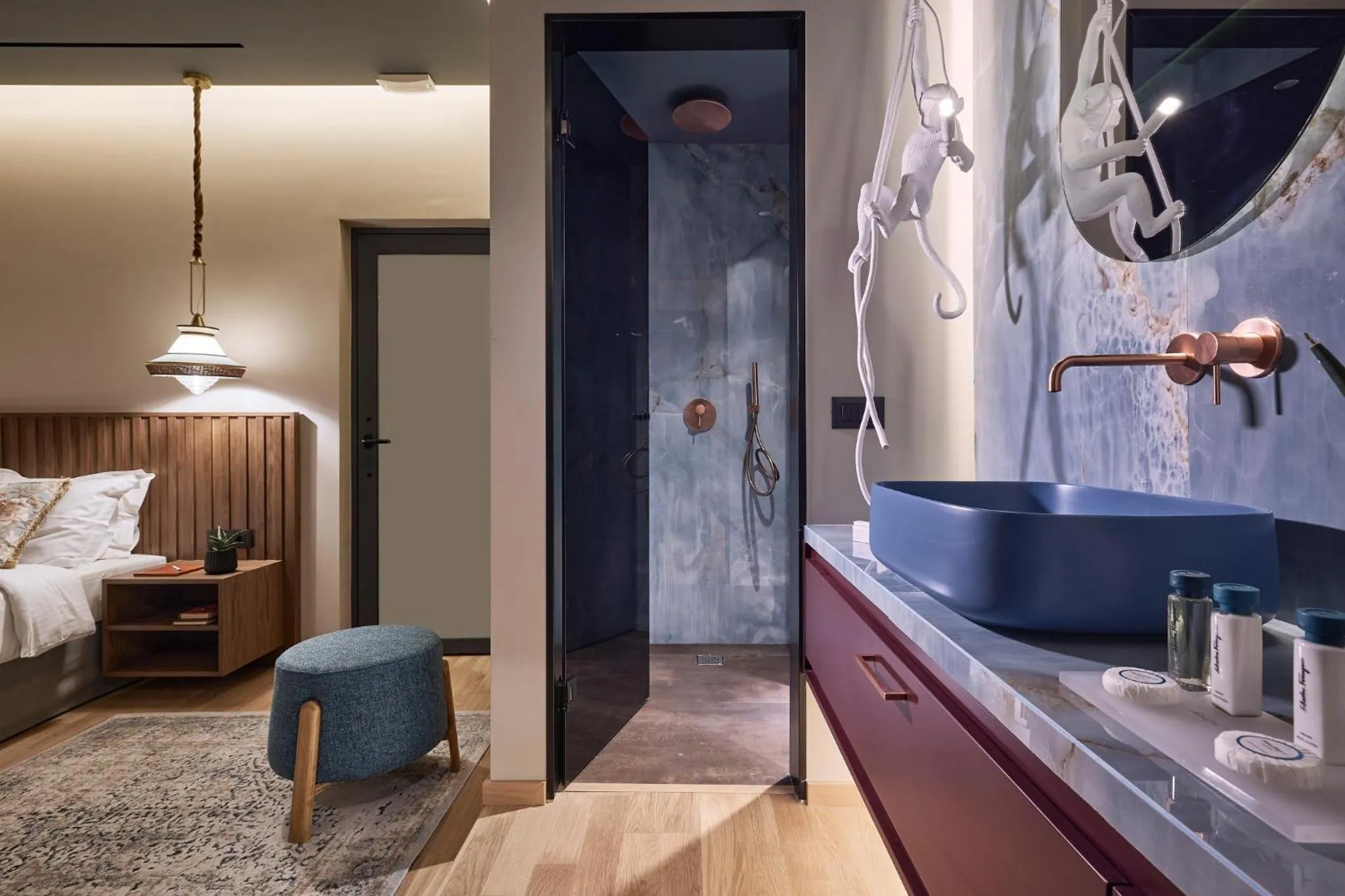 Bed in Cama Luxury Suites Glyfada