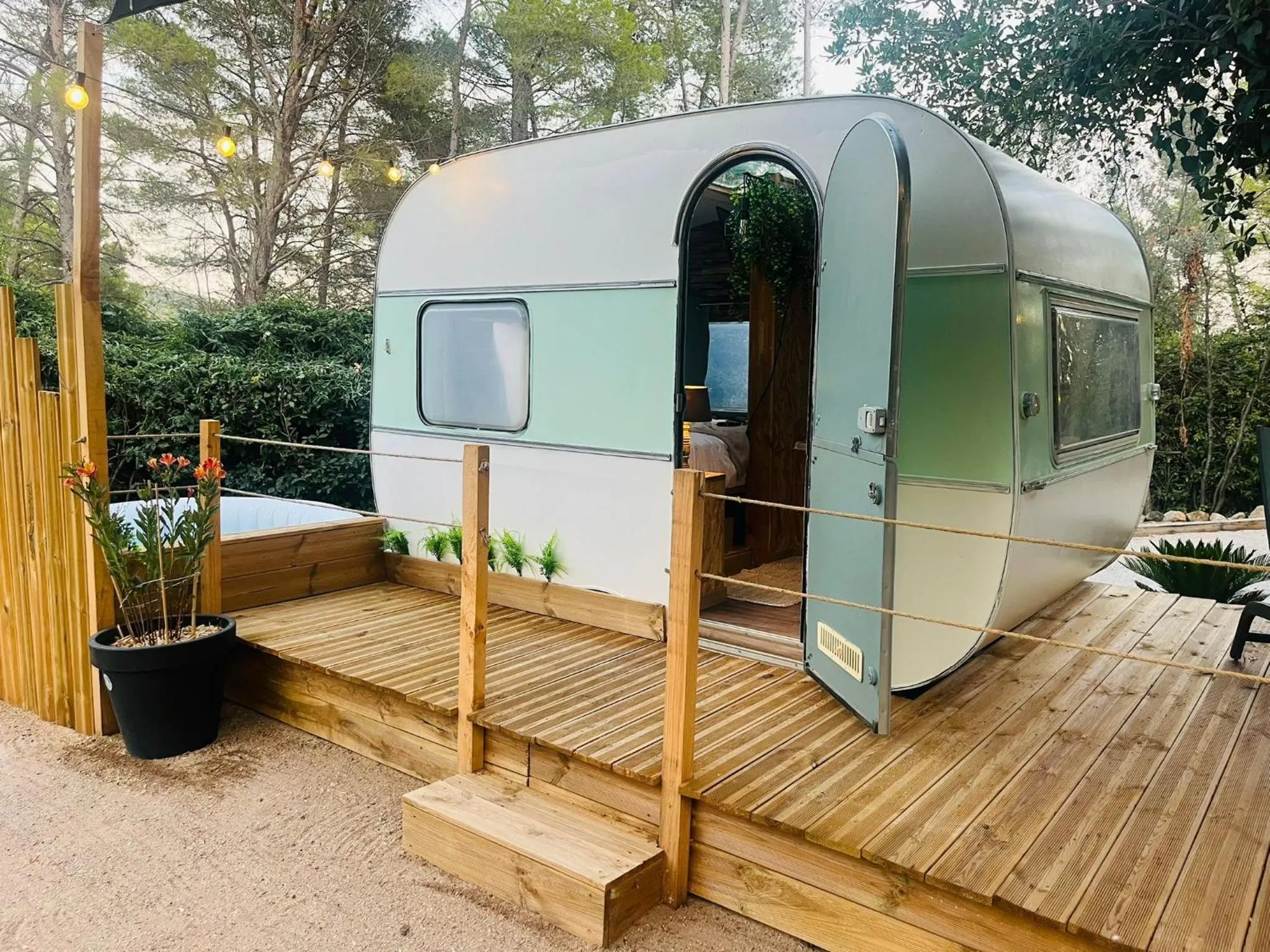 Garden in La Villa Tosca