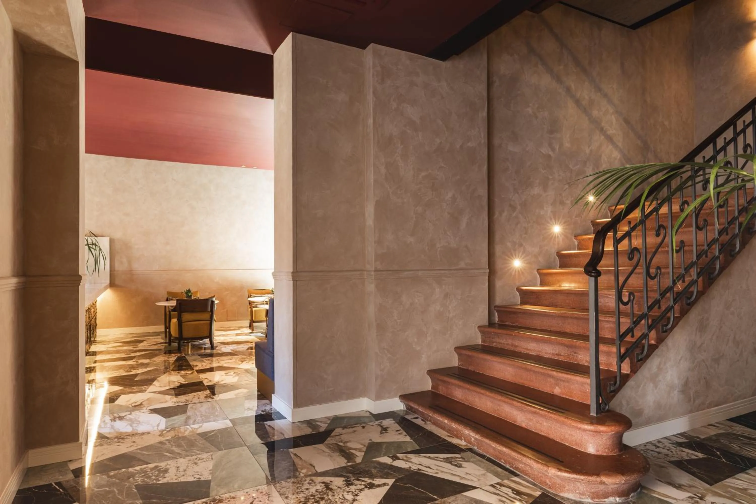 Decorative detail in Casa D'Este - Hotel Ferrara