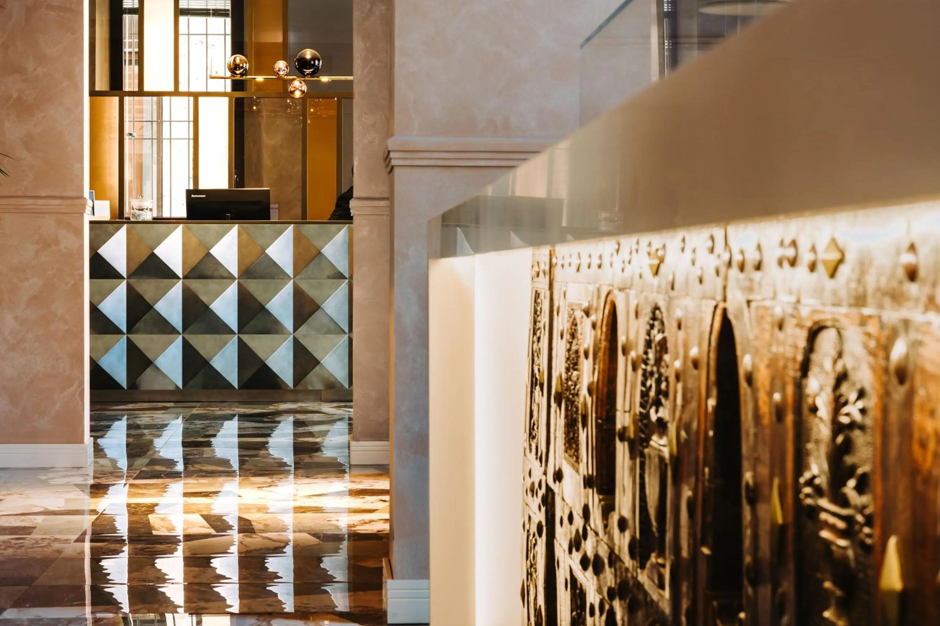 Lobby or reception in Casa D'Este - Hotel Ferrara