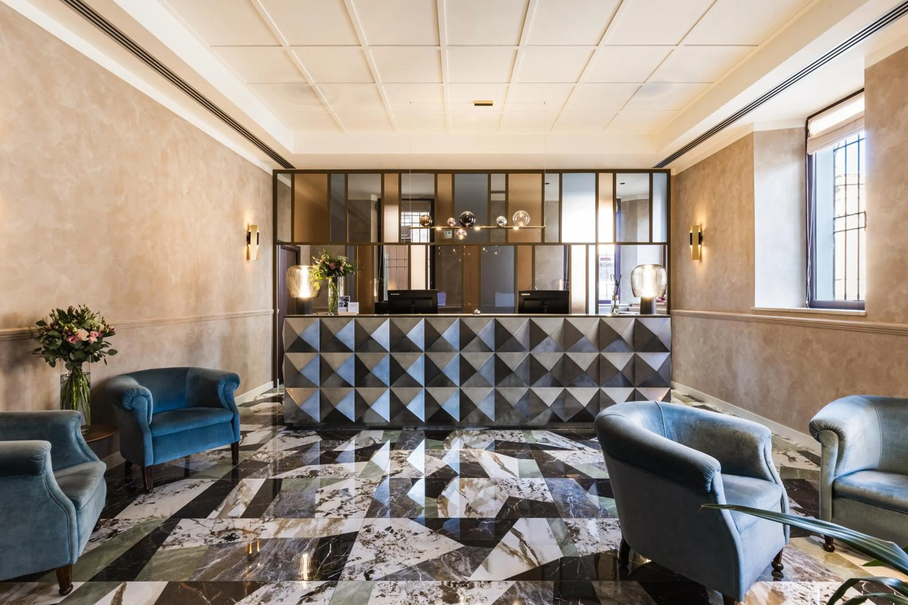 Seating area in Casa D'Este - Hotel Ferrara