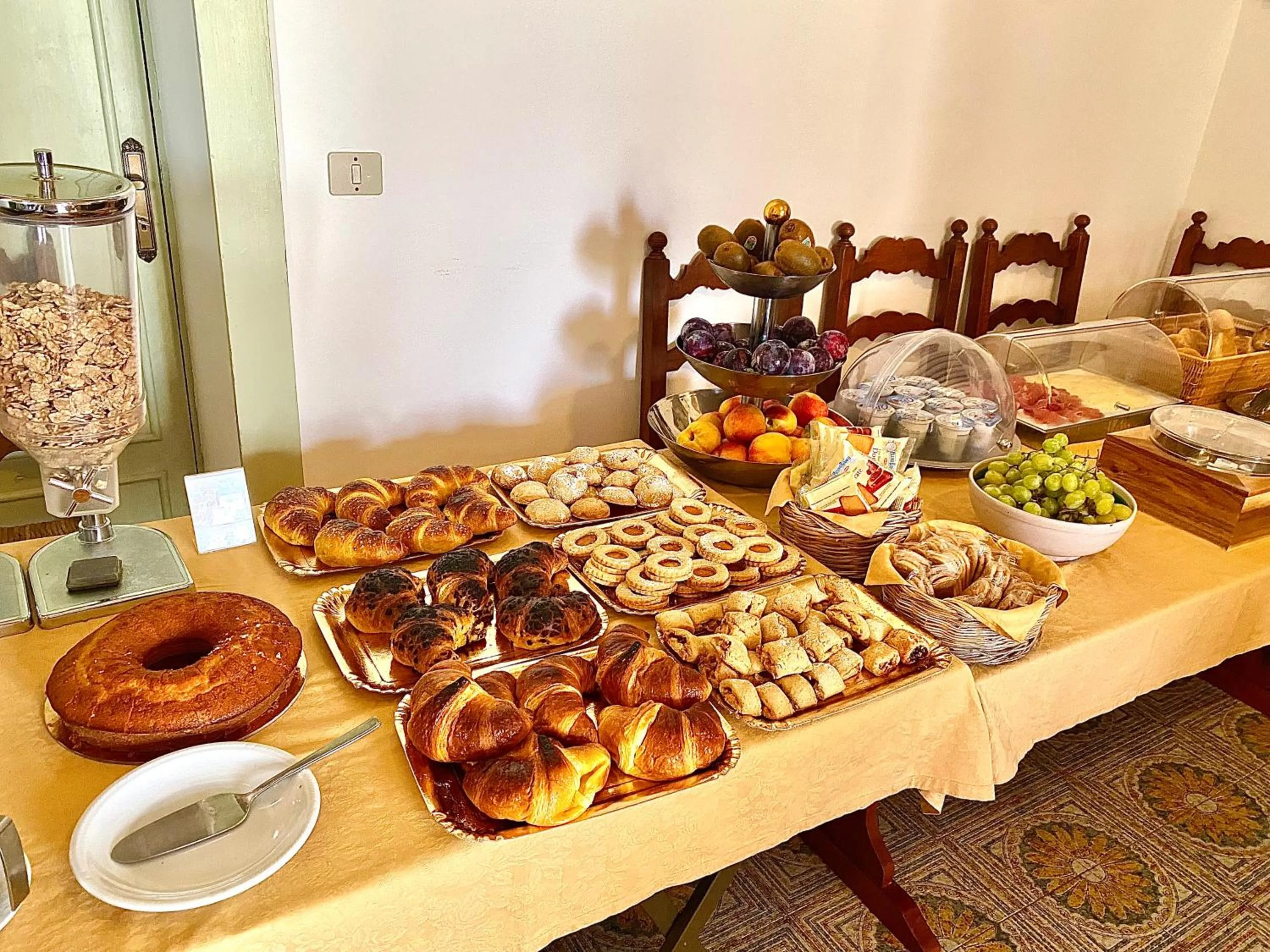 Breakfast in Hotel Villa Diana