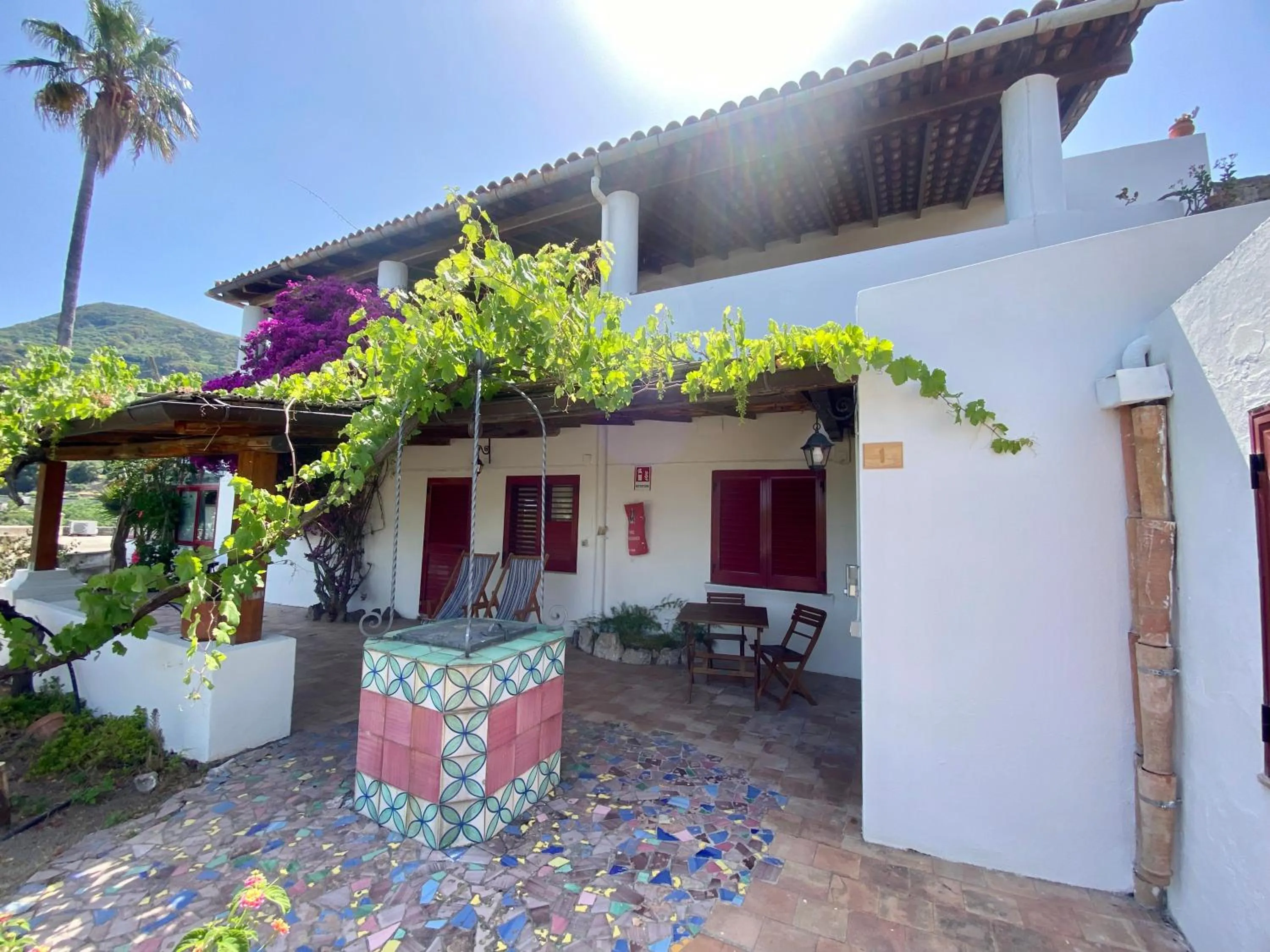 Property building in Hotel Villa Diana