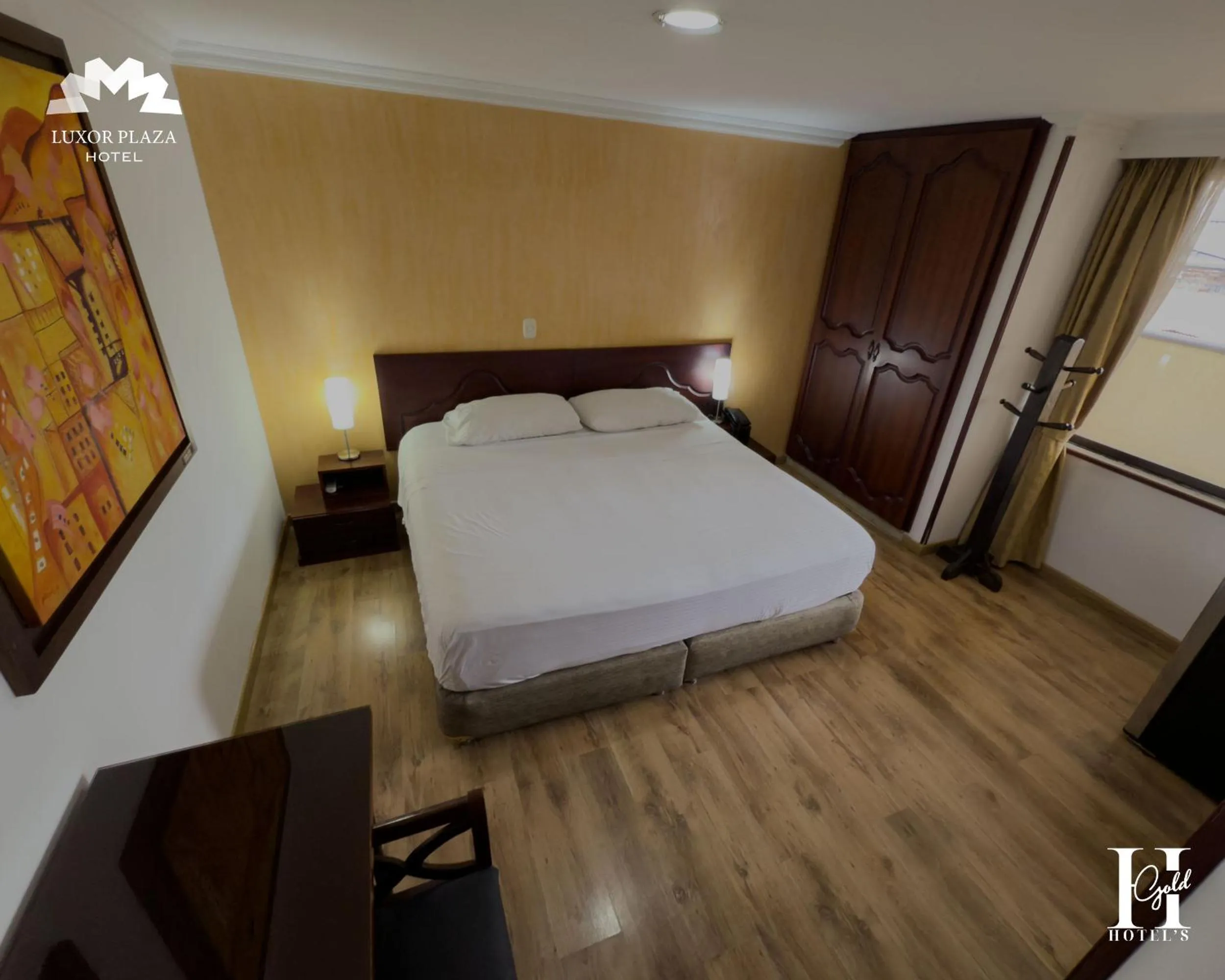 Bed in Hotel Luxor Pereira