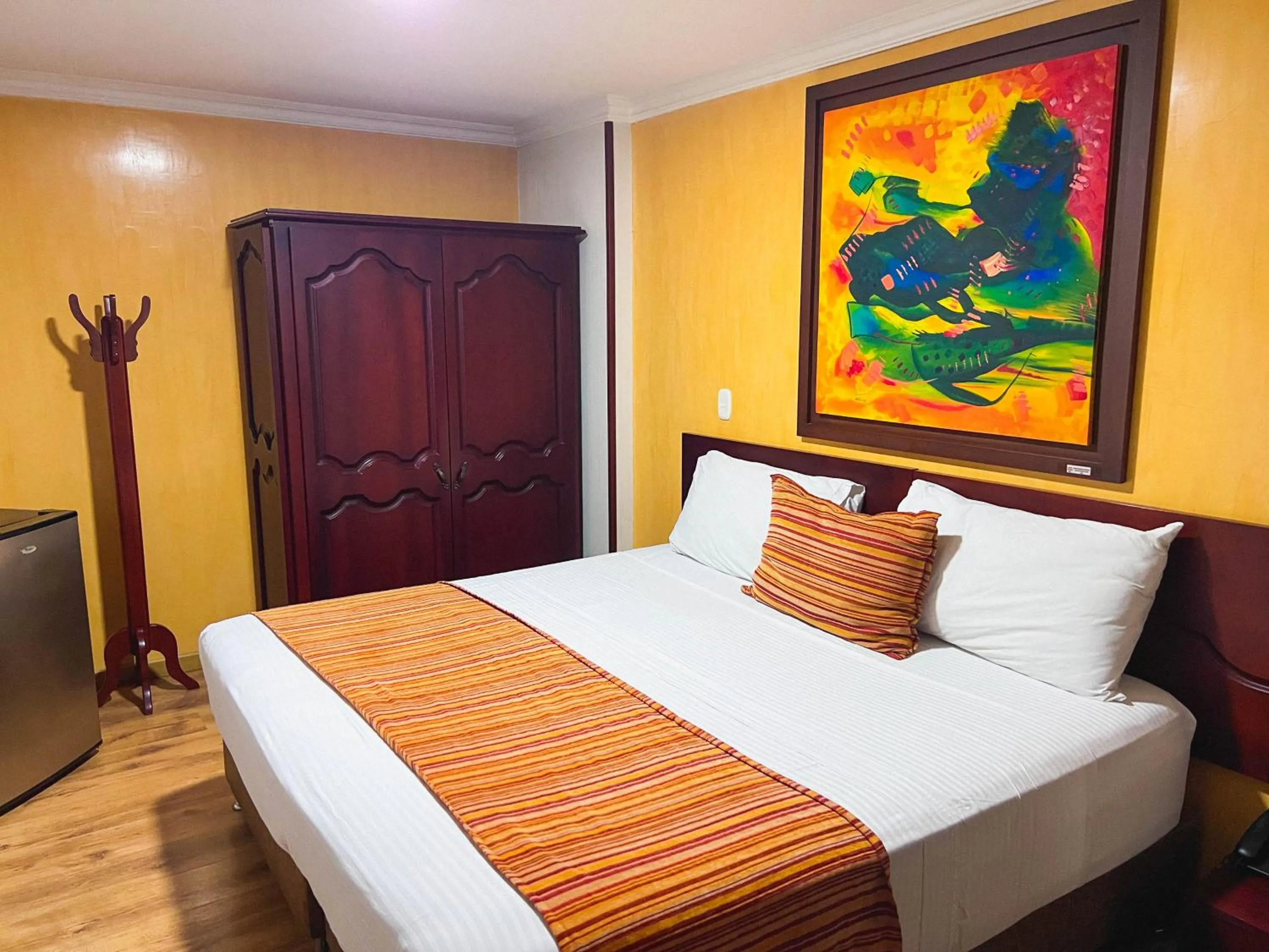 Bed in Hotel Luxor Pereira