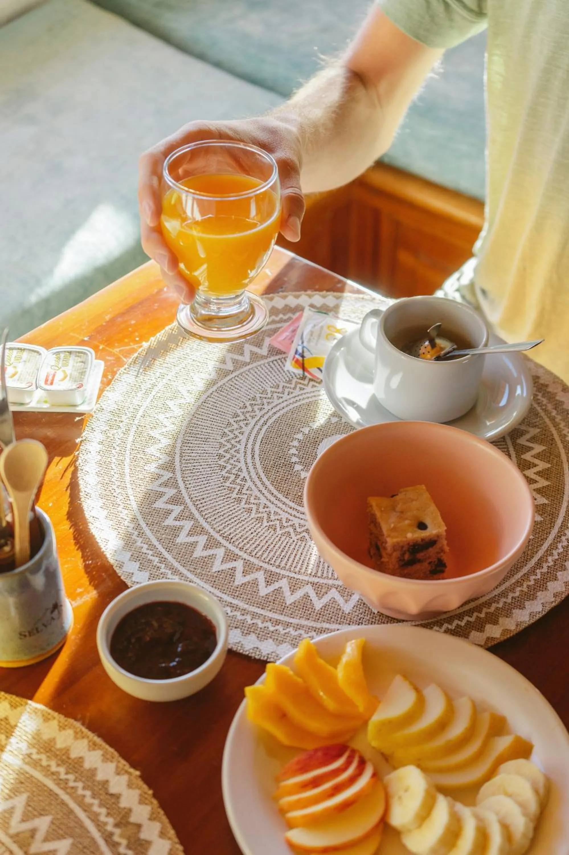 Breakfast in Selva India Suites