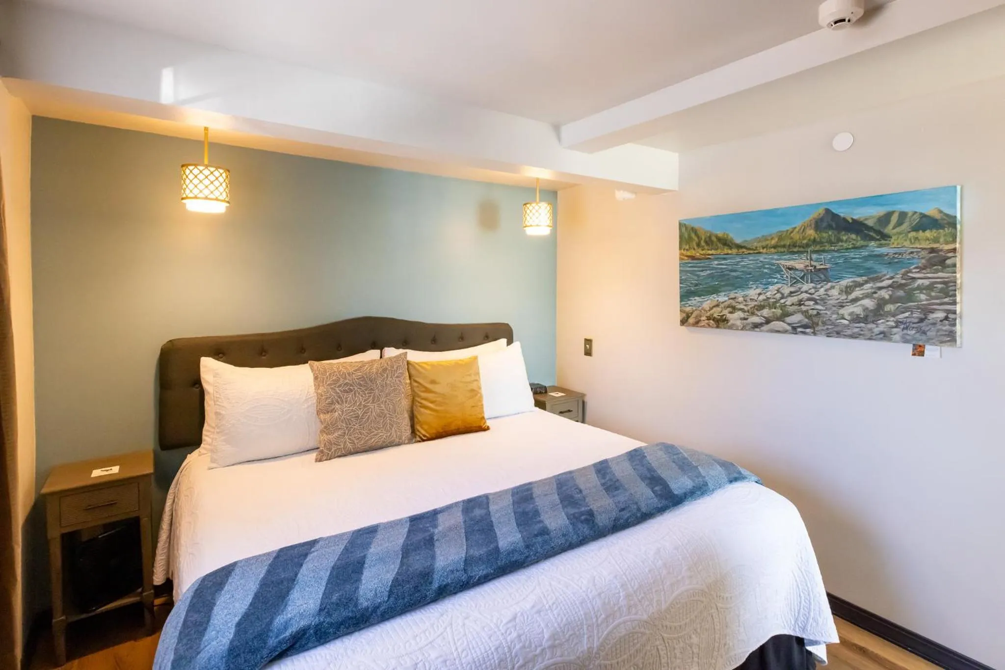 Bedroom, Bed in Hotel Stevenson