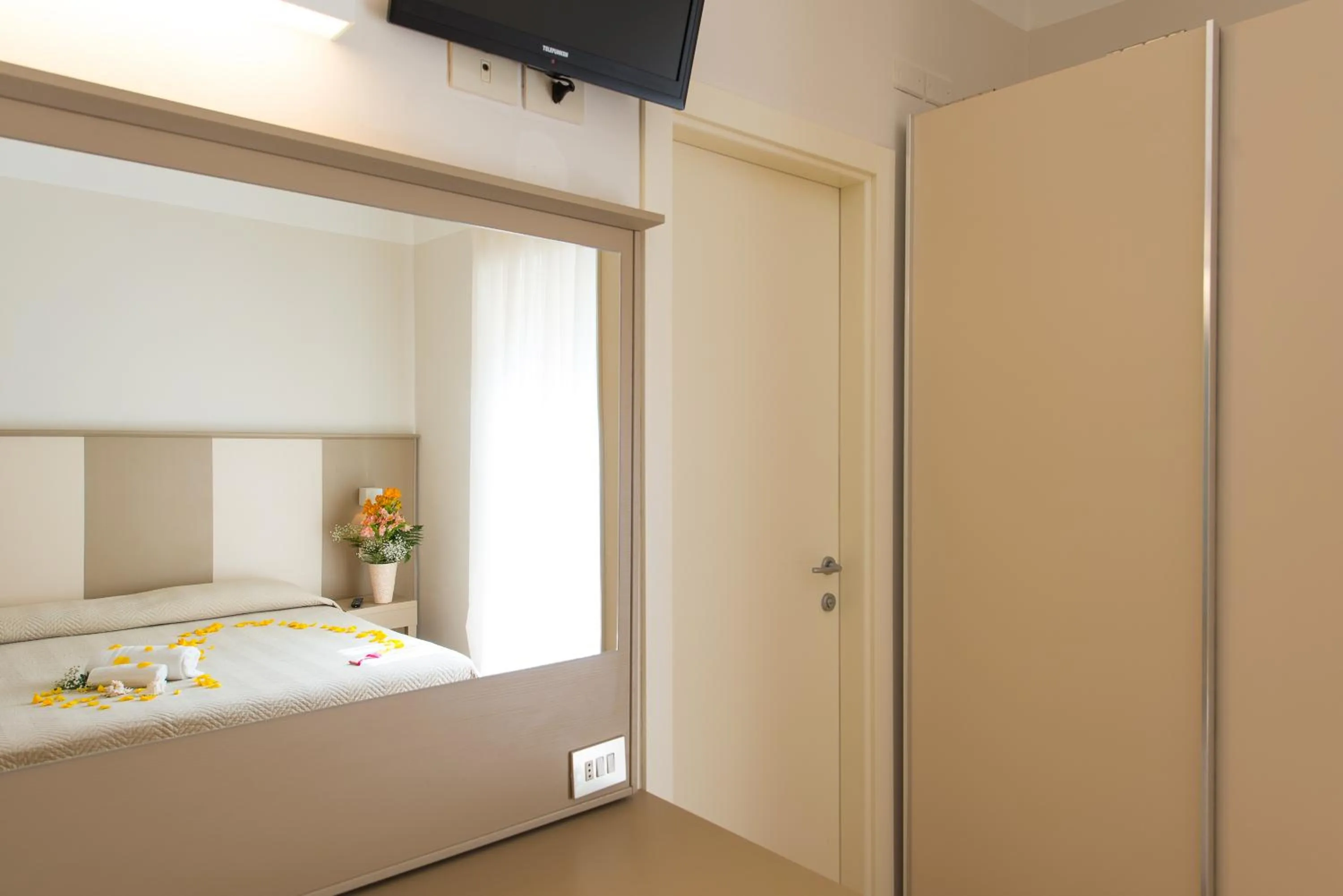 Decorative detail, Bed in Hotel Giulietta