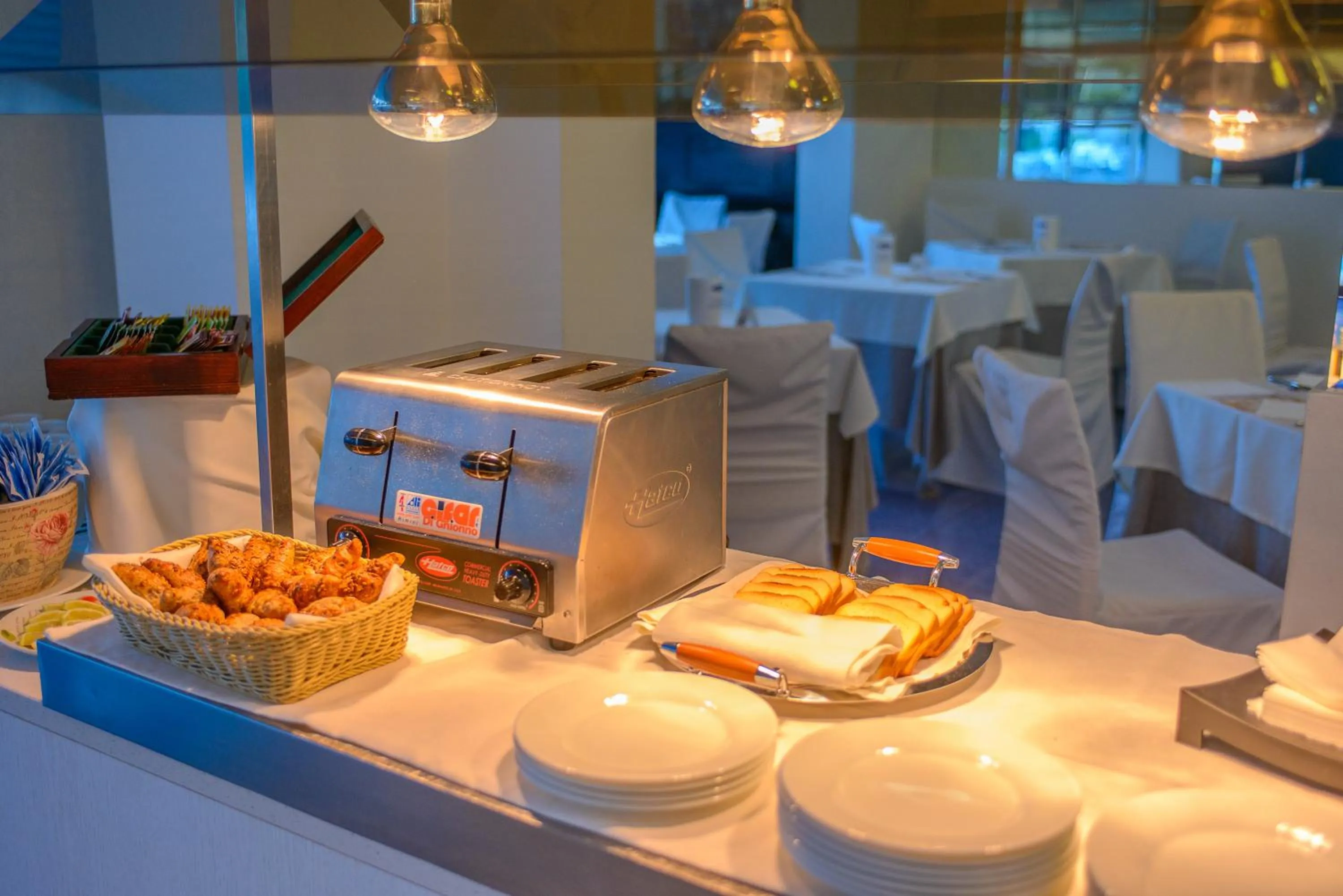 Continental breakfast in Hotel Giulietta