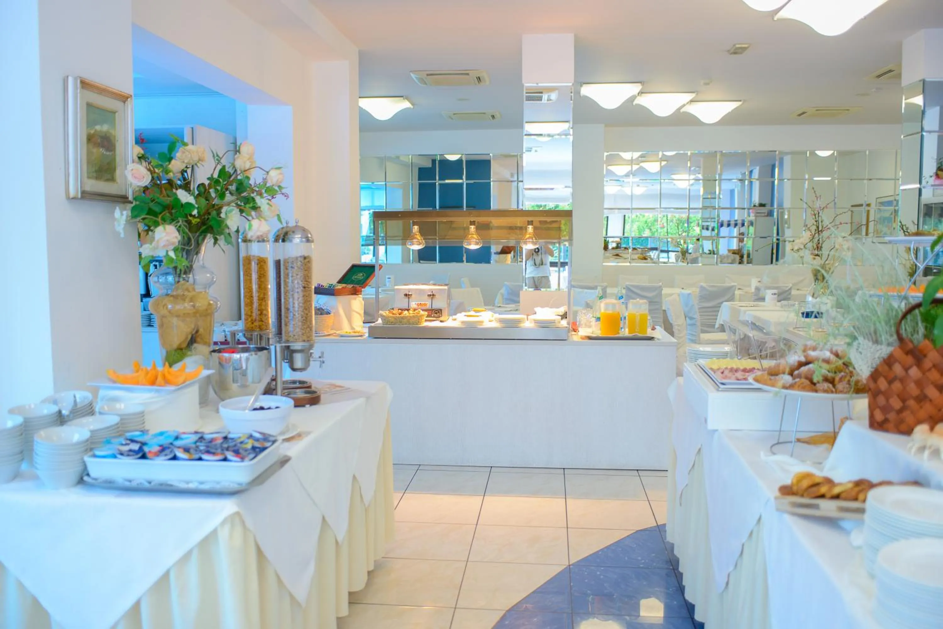 Continental breakfast in Hotel Giulietta