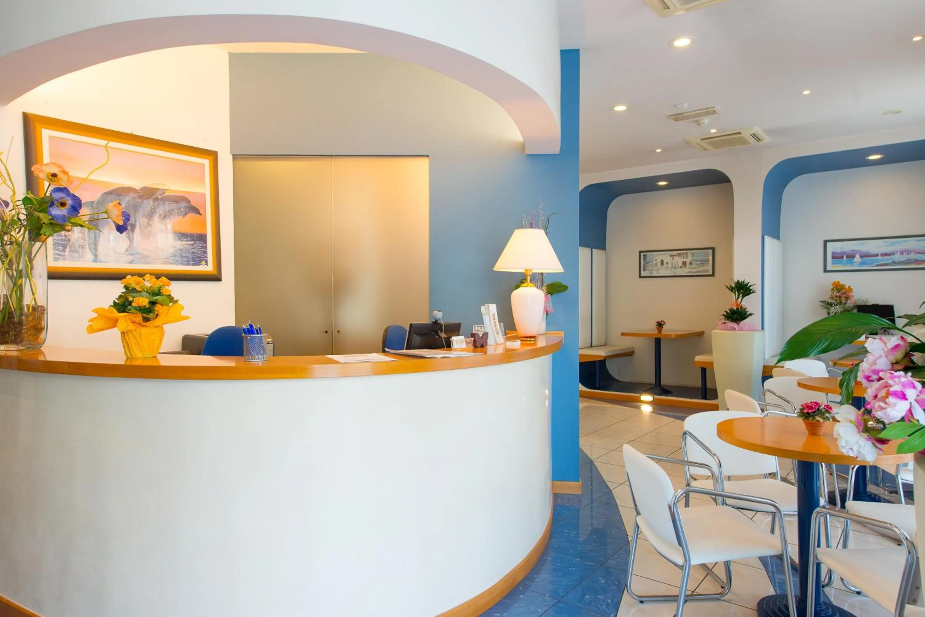 Lobby or reception in Hotel Giulietta