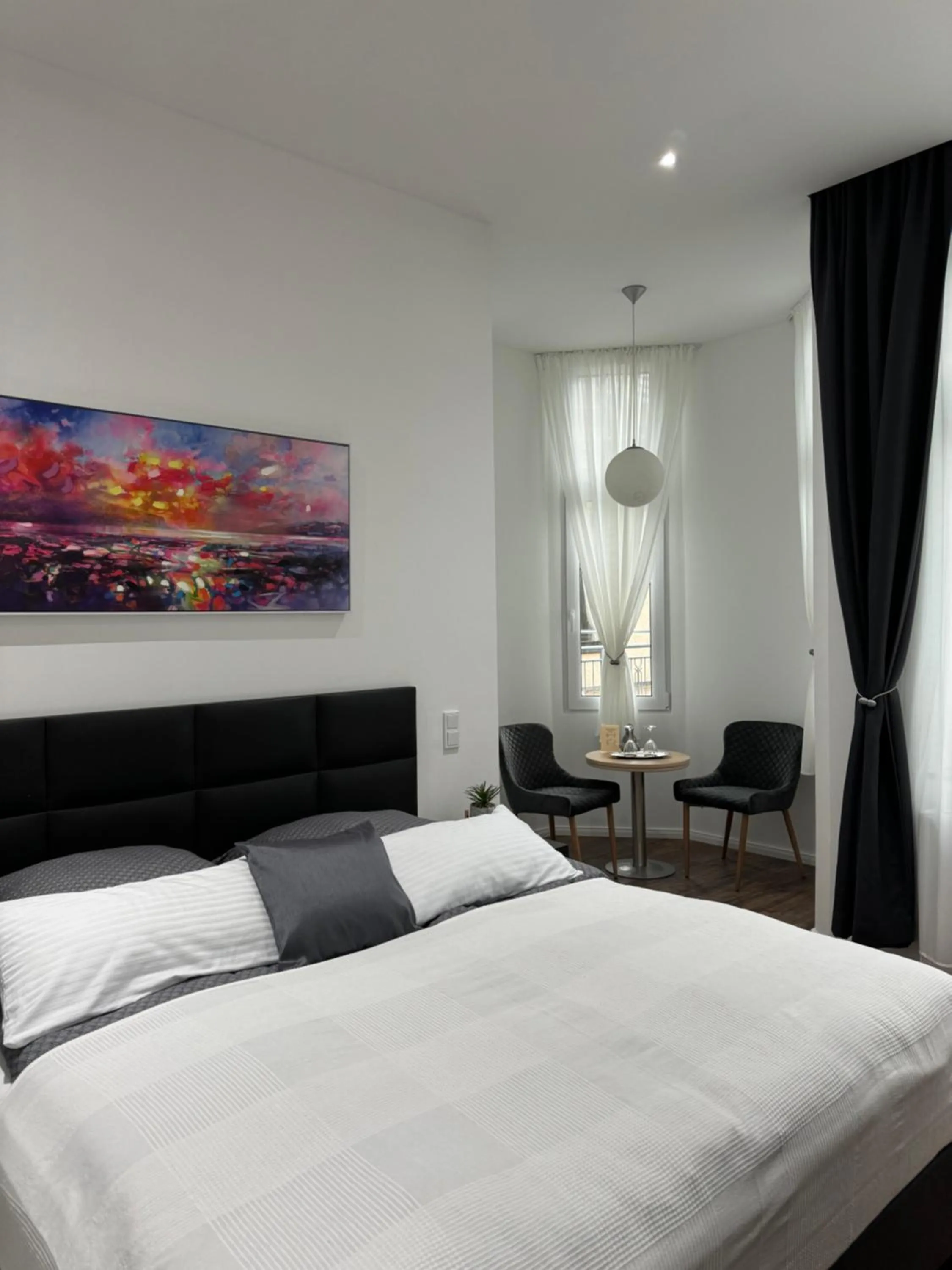 Bed in Hotel zum Rittersprung