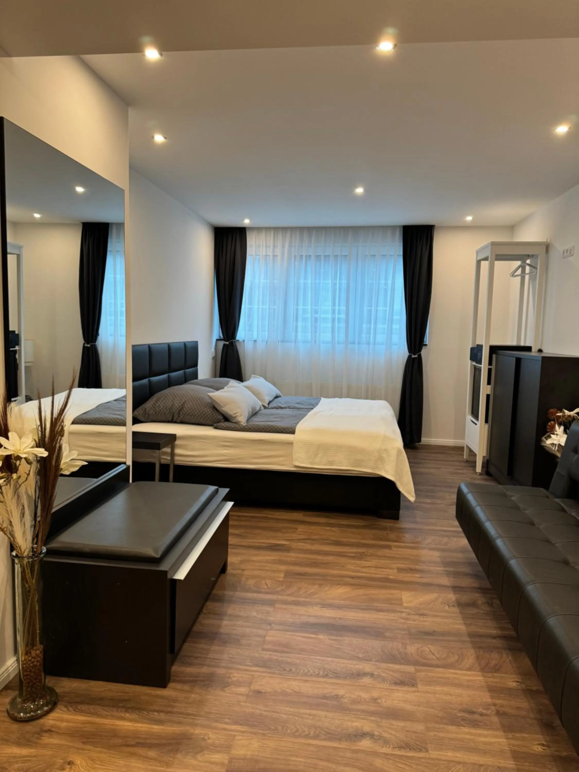 Bed in Hotel zum Rittersprung