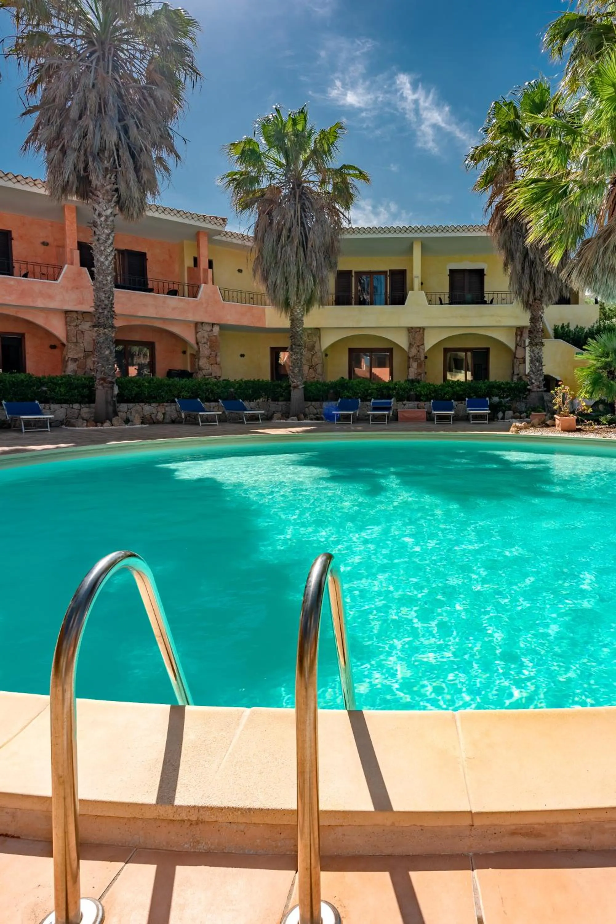 Swimming pool in Palau Green Village