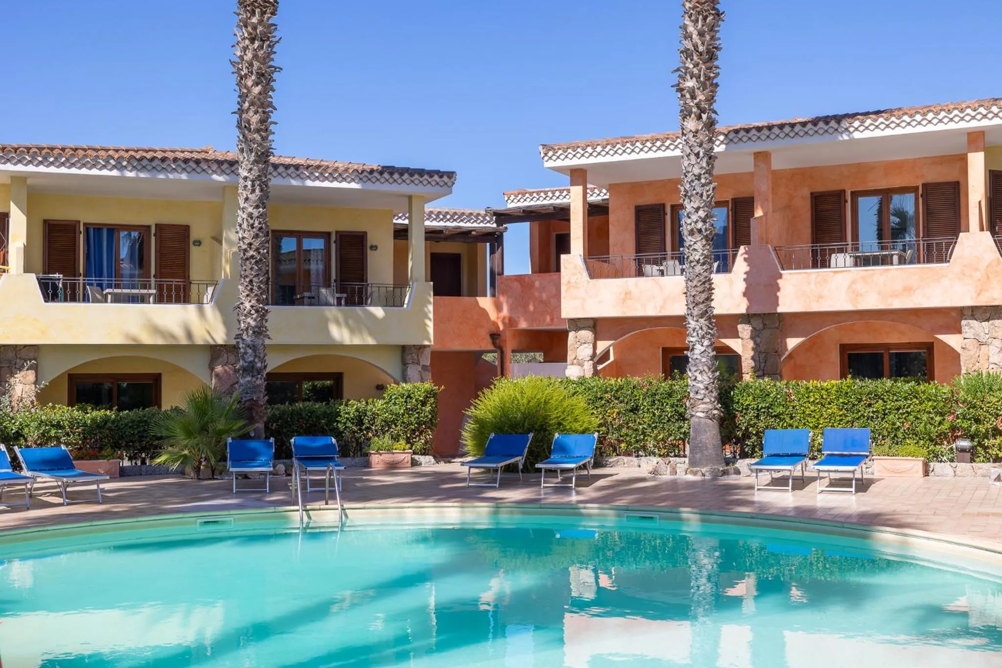 Swimming pool in Palau Green Village