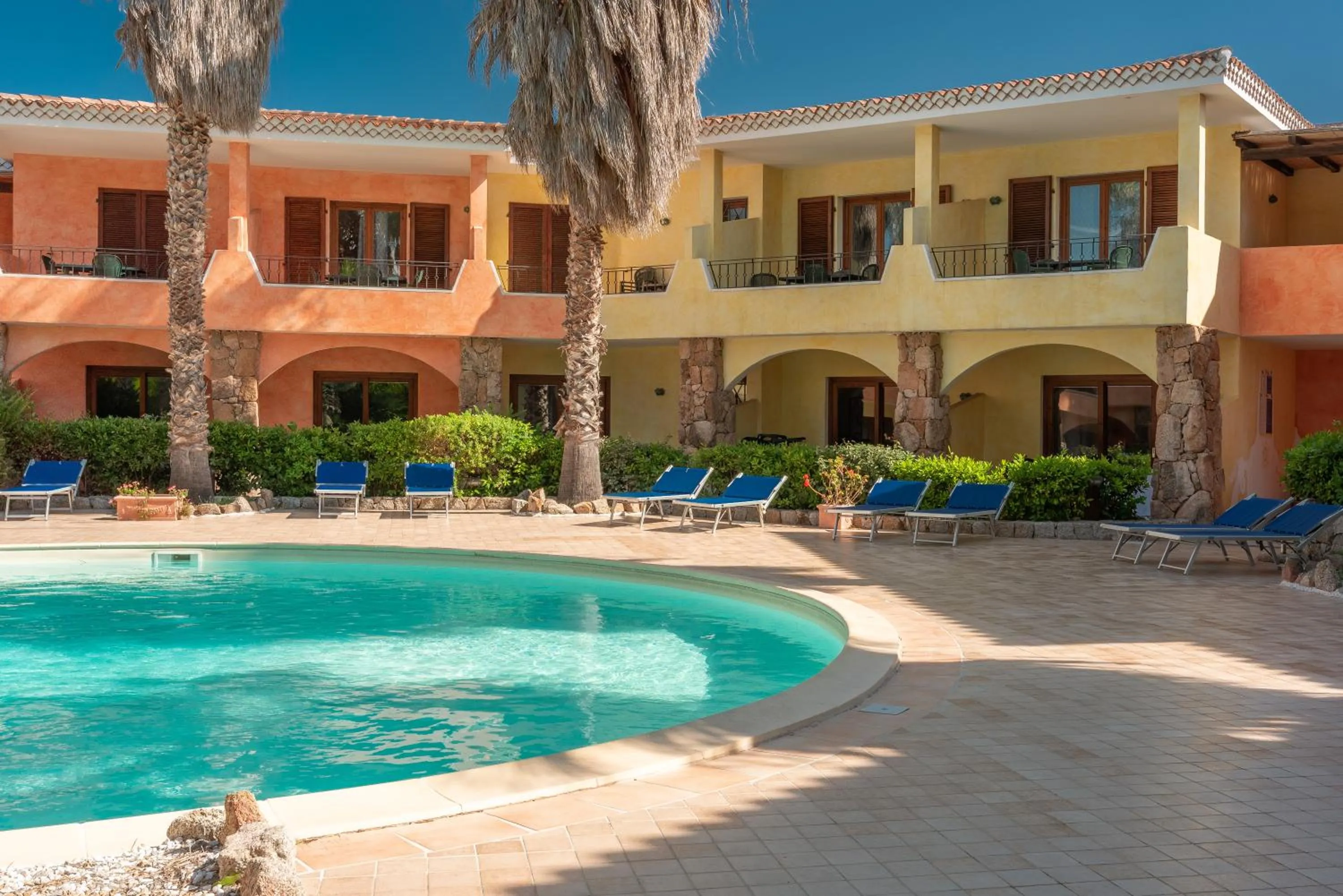 Swimming pool in Palau Green Village