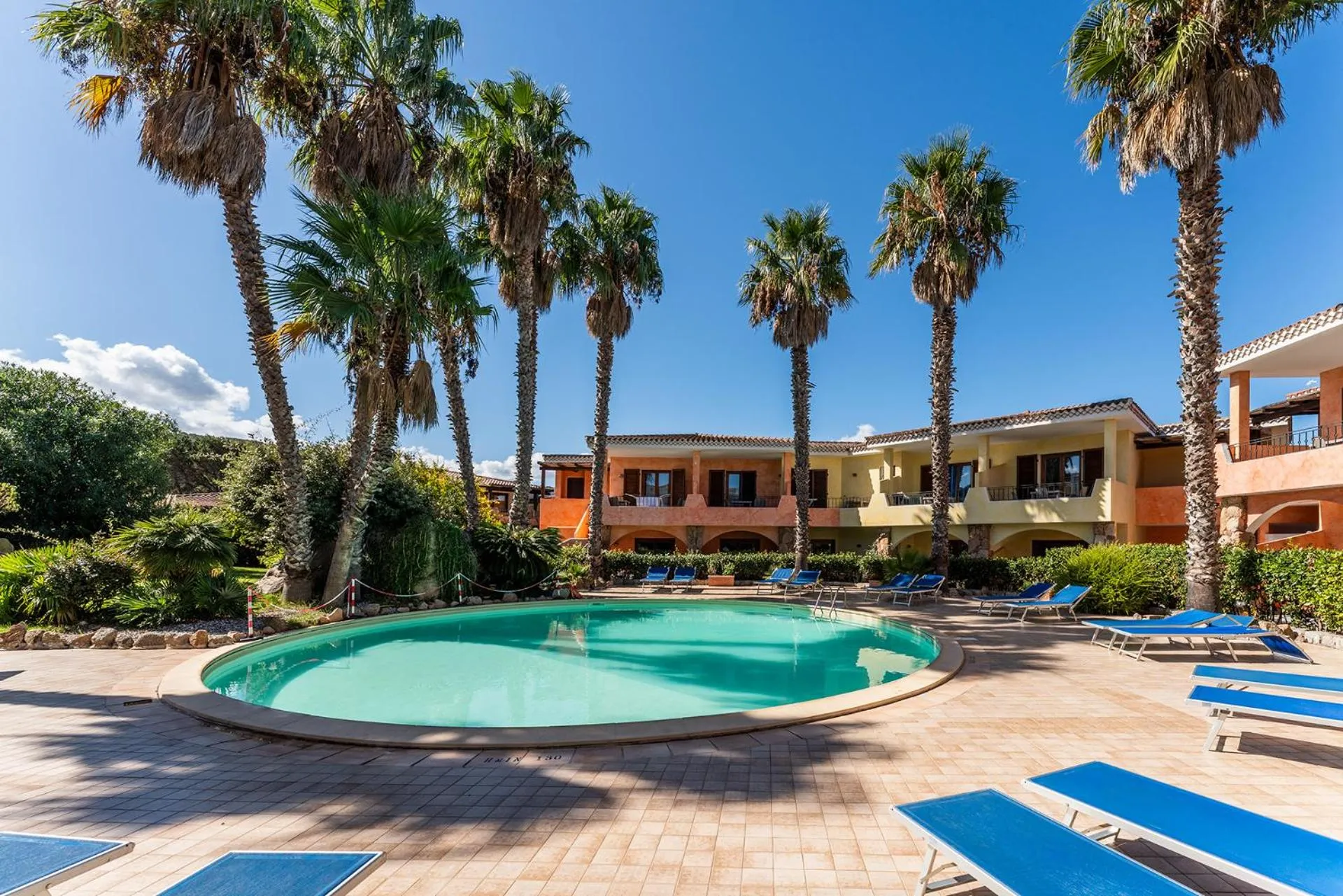 Swimming pool in Palau Green Village