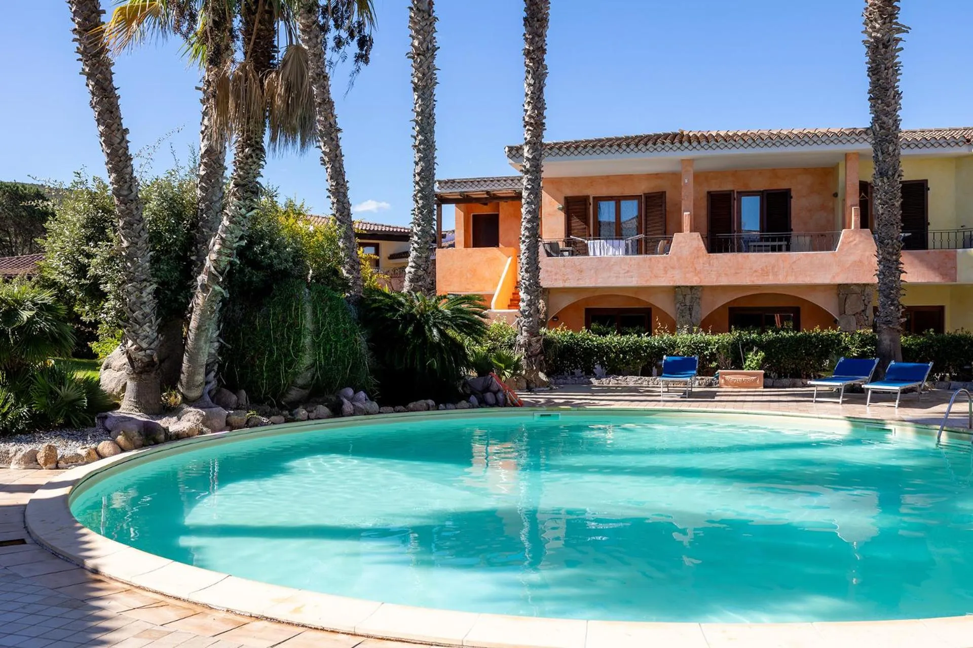 Swimming pool in Palau Green Village