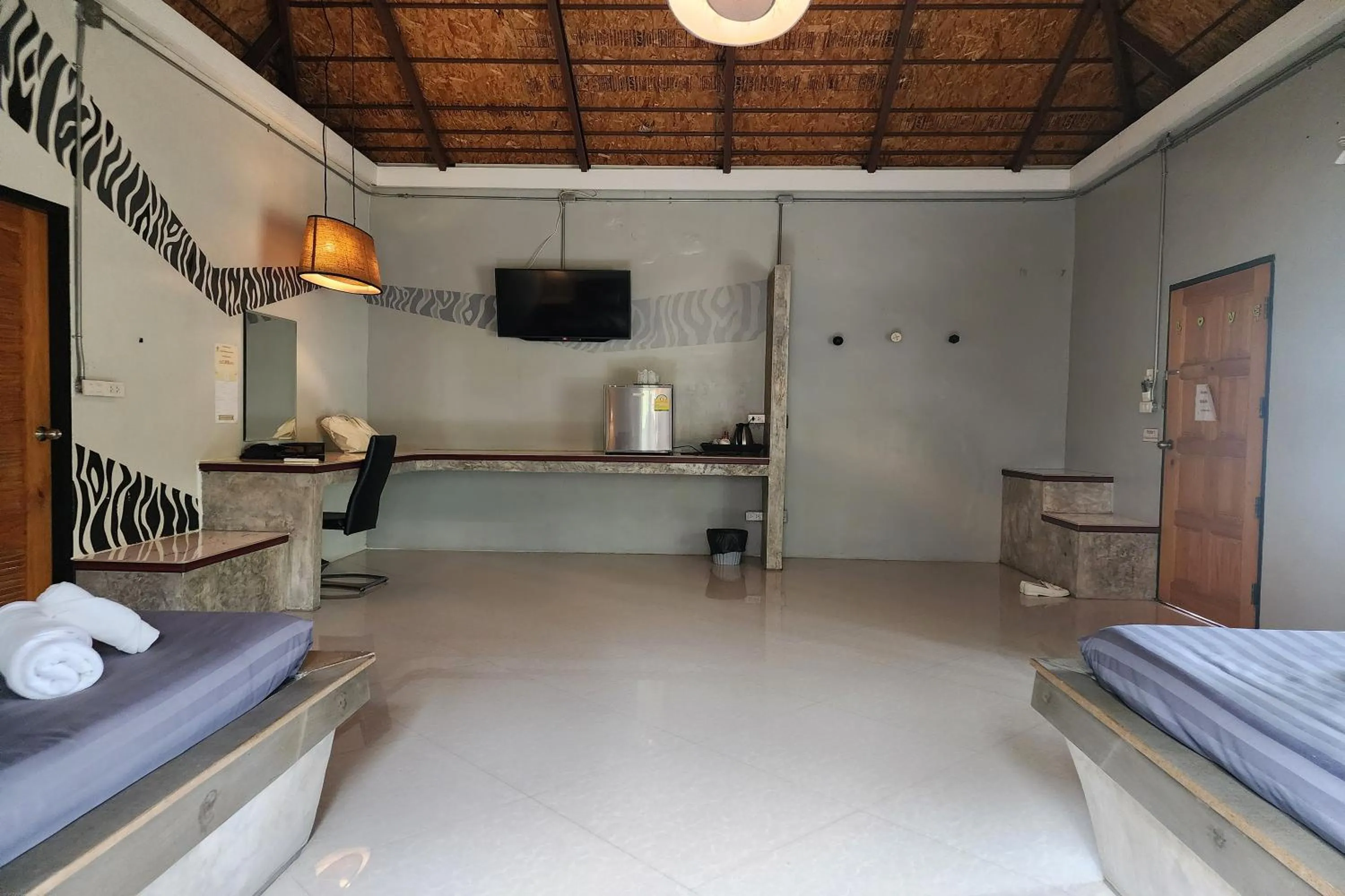 TV and multimedia, Bed in Karaboon Wellness