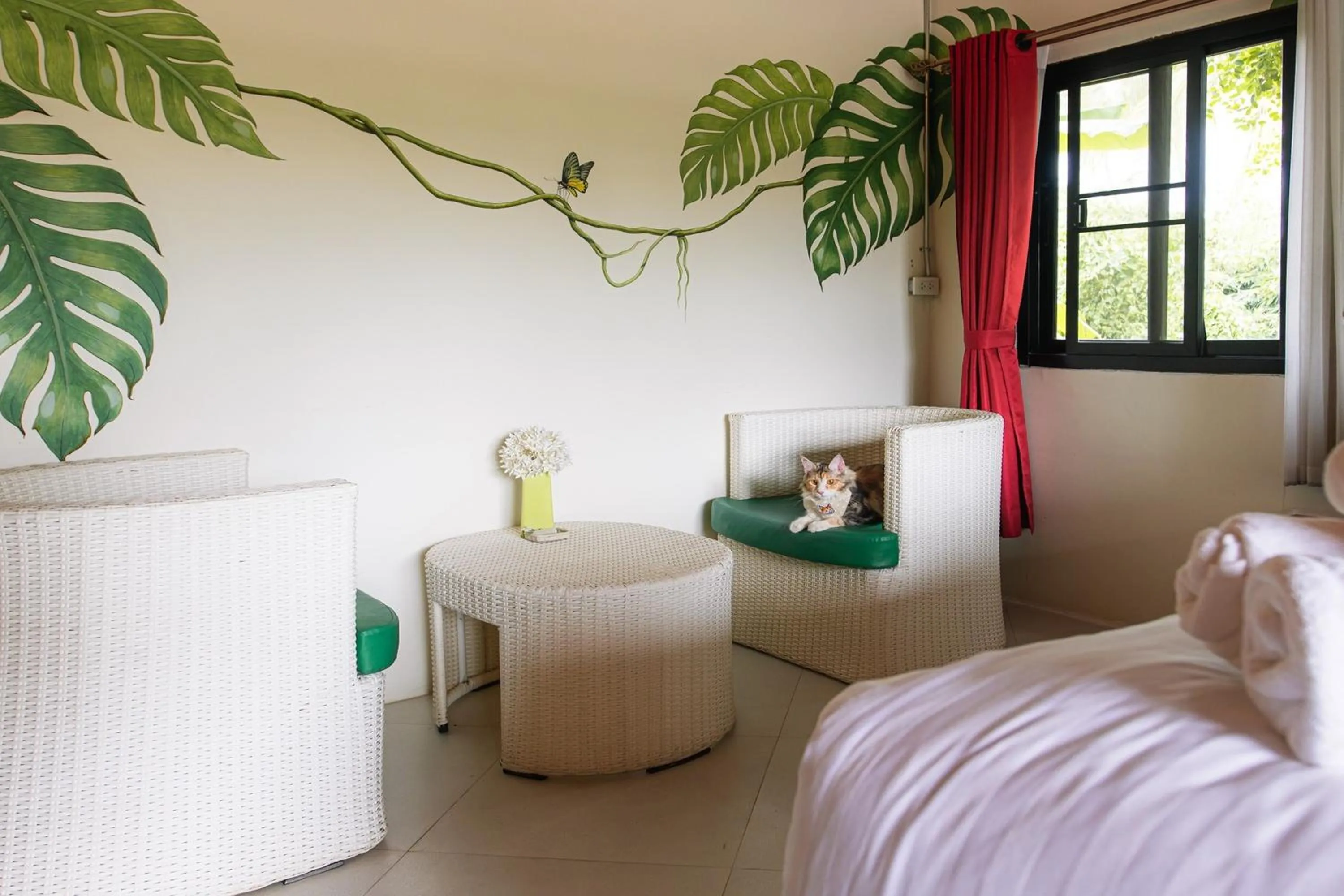 Bed in Karaboon Wellness