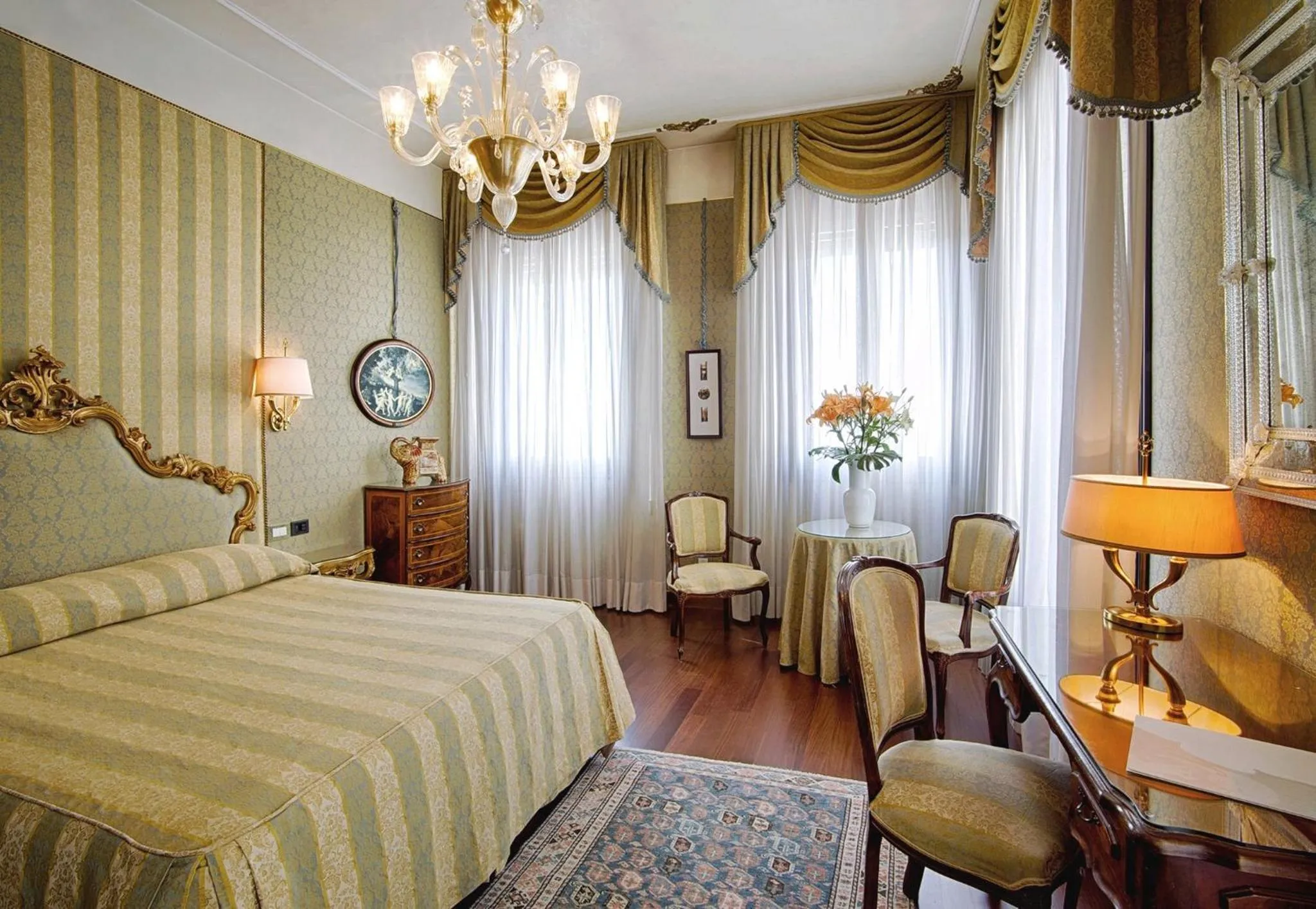 Bed in Locanda Vivaldi